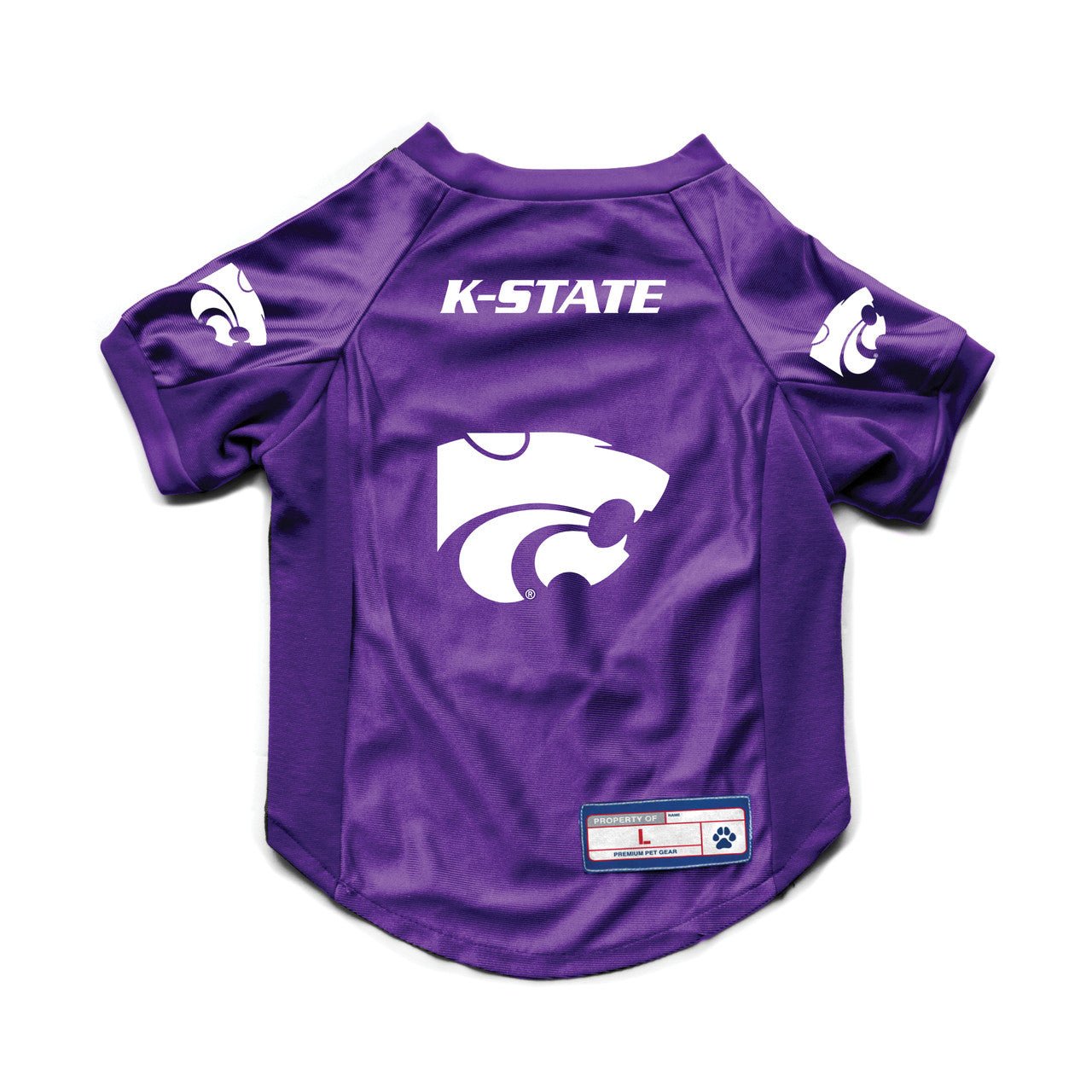 Kansas State Wildcats Pet Jersey Stretch Size Xs - Special Order