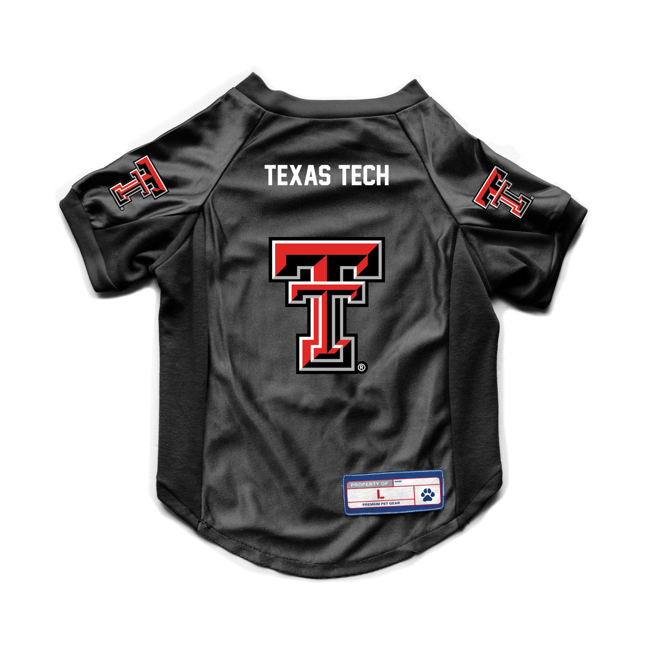 Texas Tech Red Raiders Pet Jersey Stretch Size Xl - Special Order