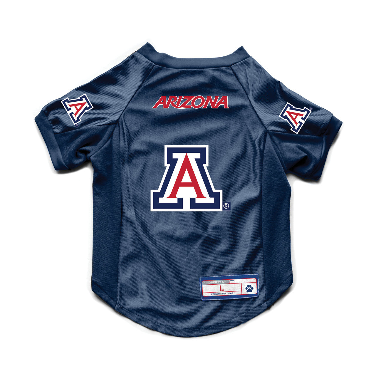 Arizona Wildcats Pet Jersey Stretch Size Xs - Special Order