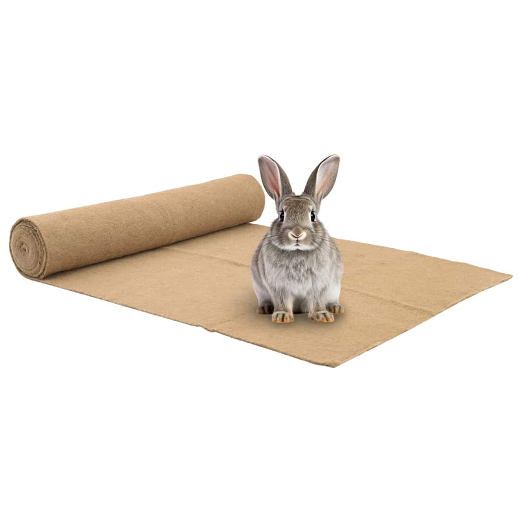 vidaXL Hemp Mat Natural Hemp 100% Hemp Large Durable Hemp Mat