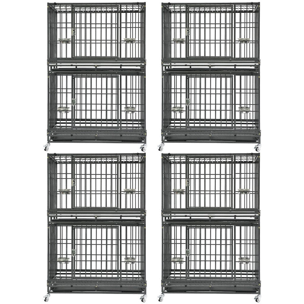 37 Stackable Heavy Duty Dog Crate 371D07