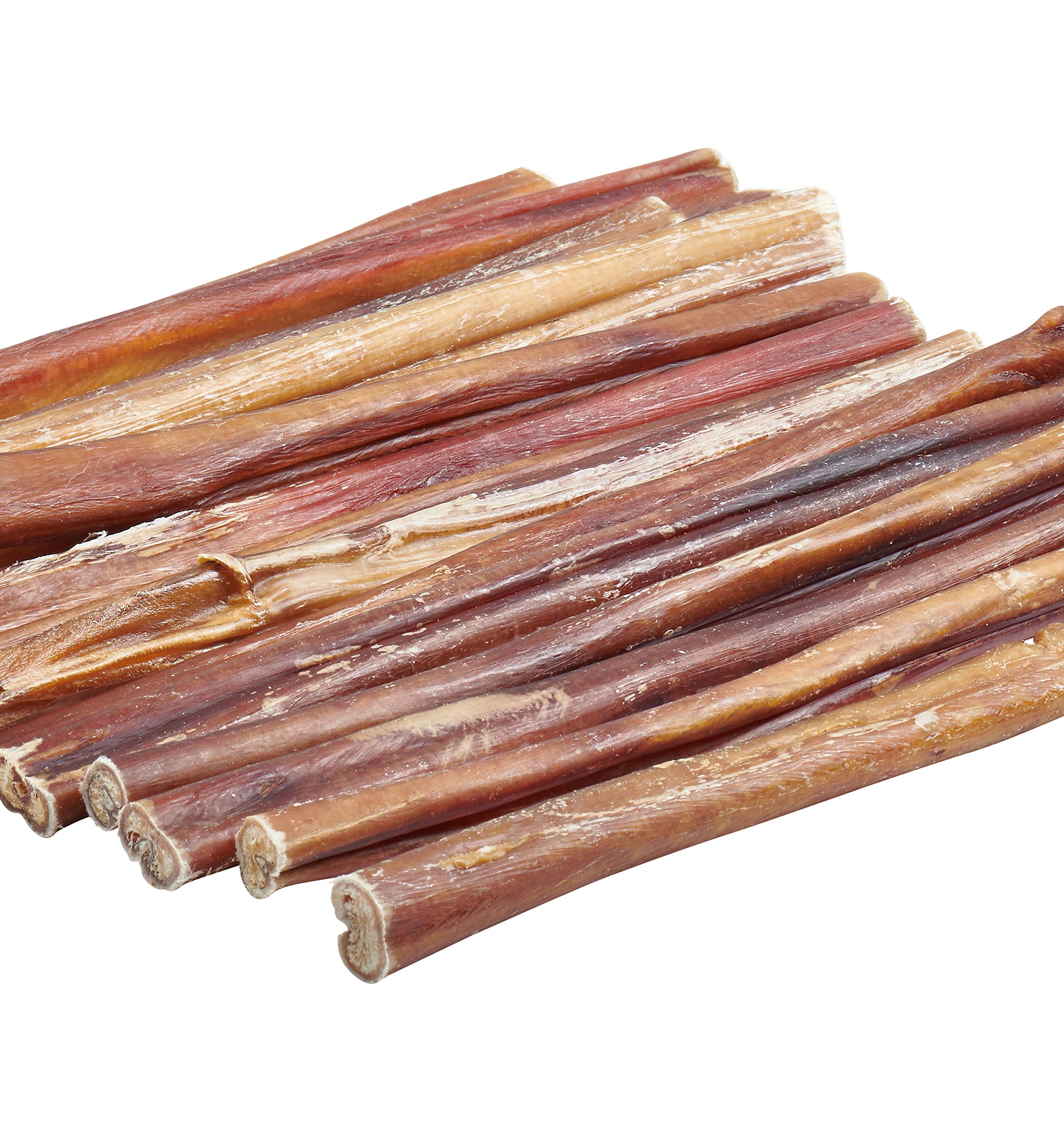 EcoKind Pet Treats All-Natural Premium 12 Inch Bully Sticks for Dogs | 16 Oz. Bag | Delicious Protein Rich Dog Chews