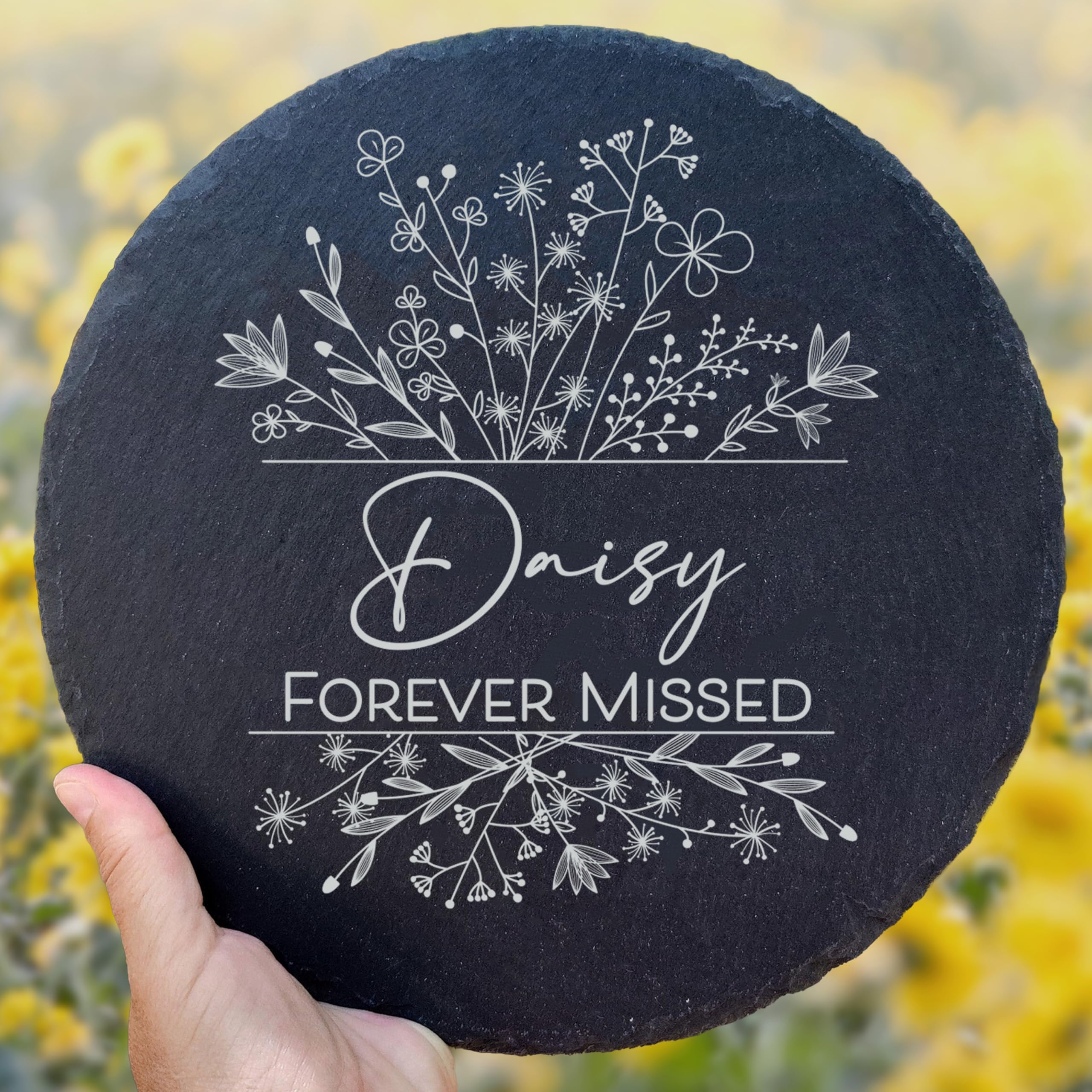 Memorial Gift For Loss Of Pet, Cemetery Decoration, Personalized Remembrance Garden Stone, Dog Heaven Grave Marker, Cat Lovers B