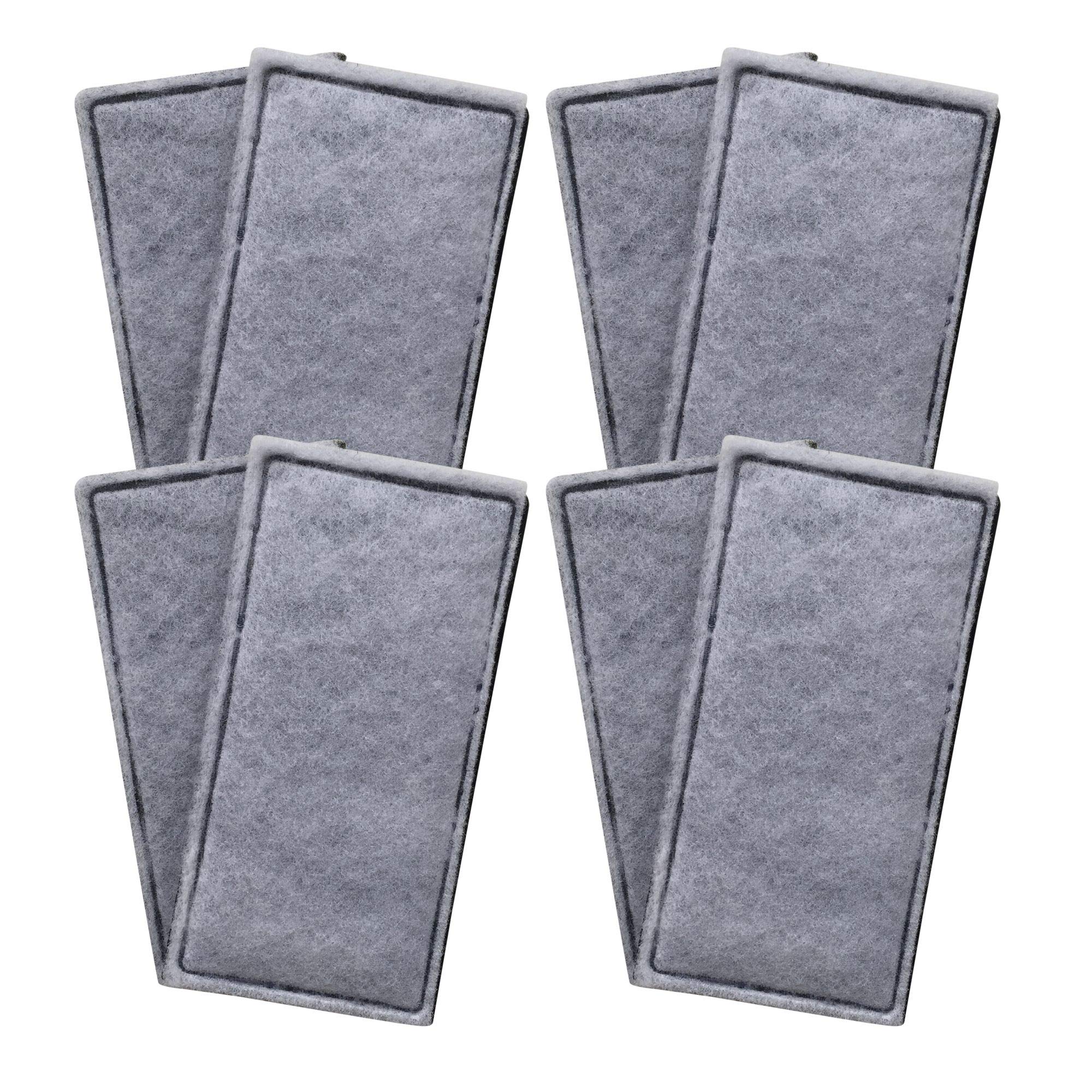 Finest-Filters 8 X Compatible Carbon Foam Filter Pads To Fit Fluval U2 Range Of Internal Filters