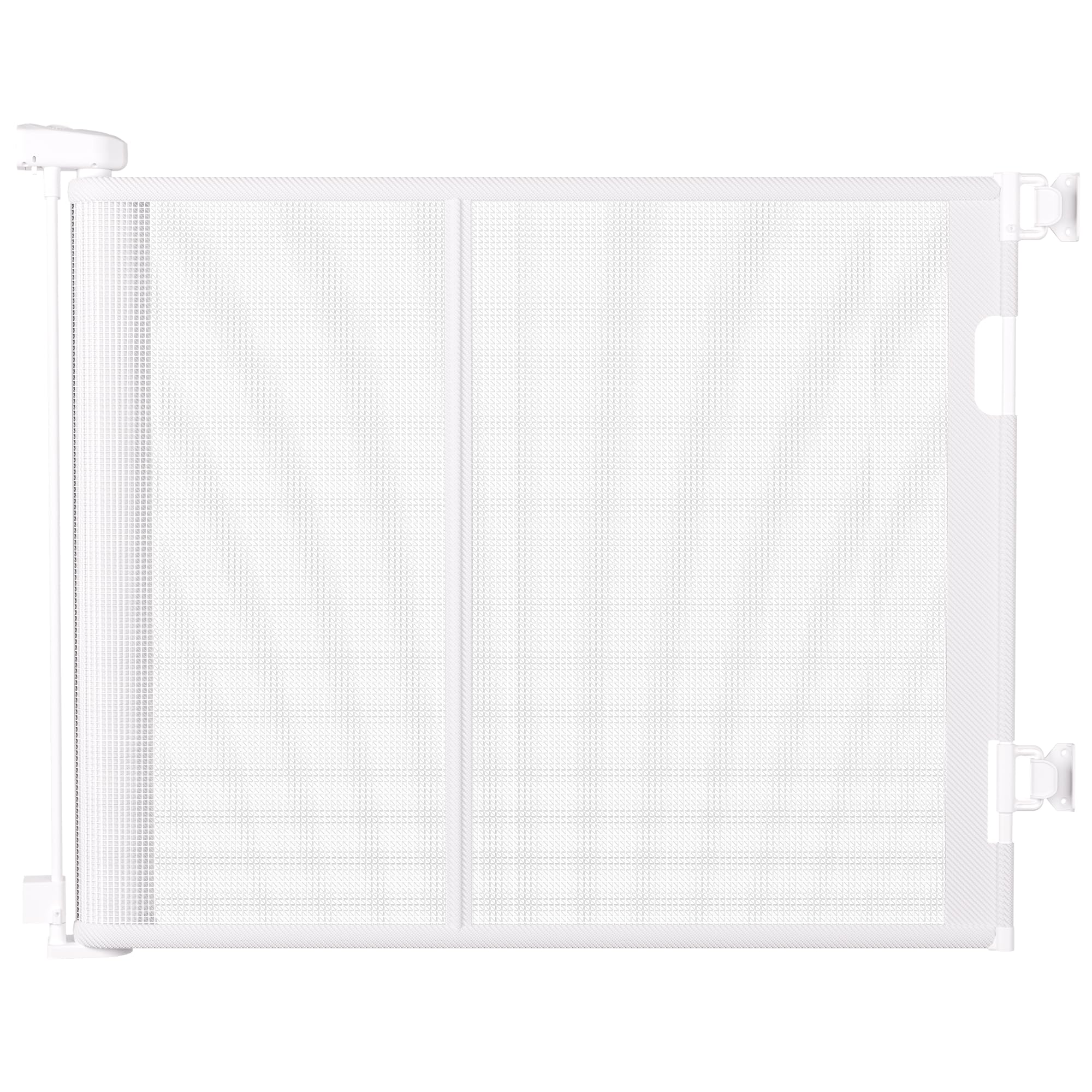 Colbabe 150 inches Retractable Baby Gate, 34 inches Tall Extra Wide Safety Gate for Large Hallways, Open Areas, Pet Zones, Durab