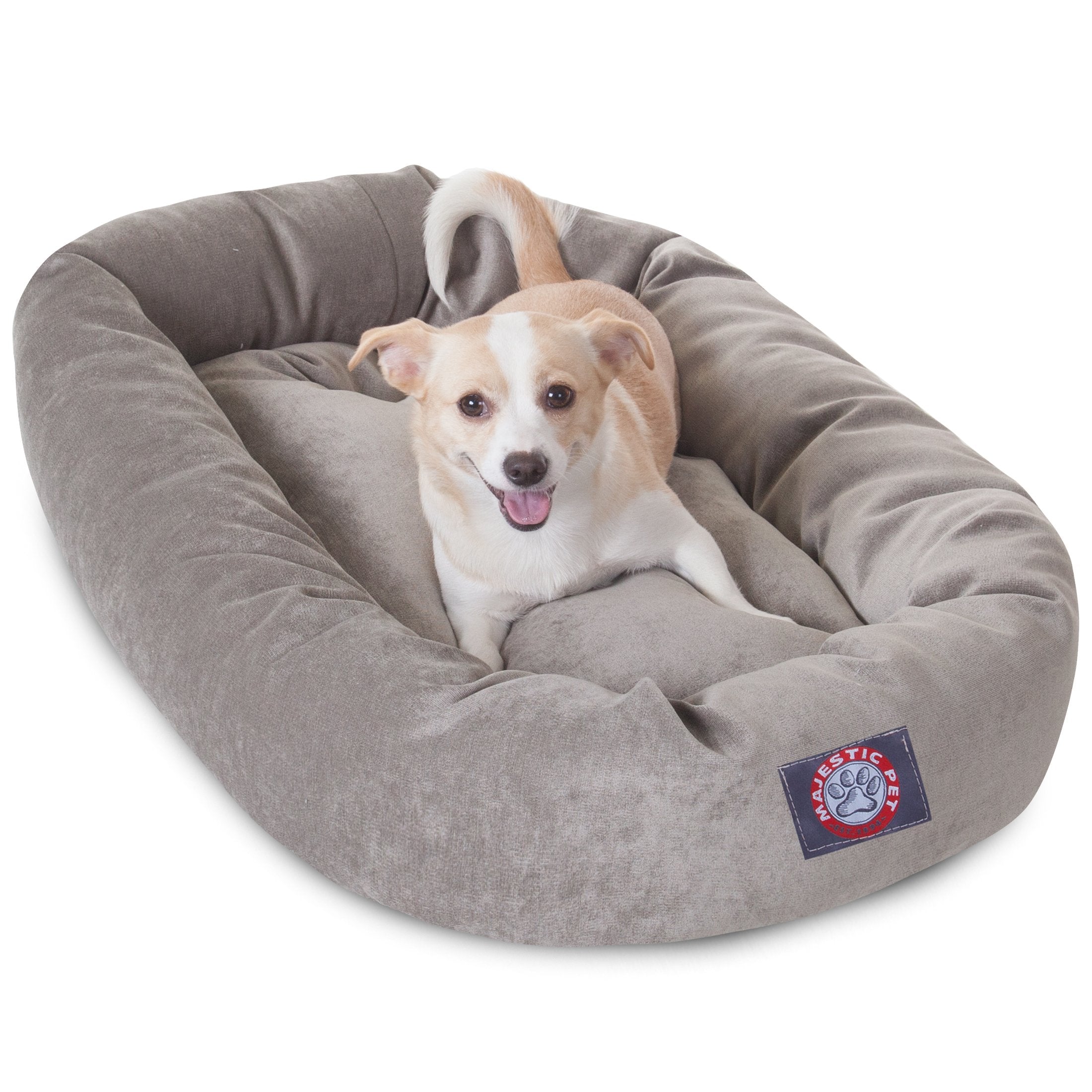 Majestic Pet Villa 32 Inch Shredded Memory Foam Dog Bed For Medium Sized Dogs 32X23X7 Inch-Orthopedic Dog Bed - Durable Pet Bed 