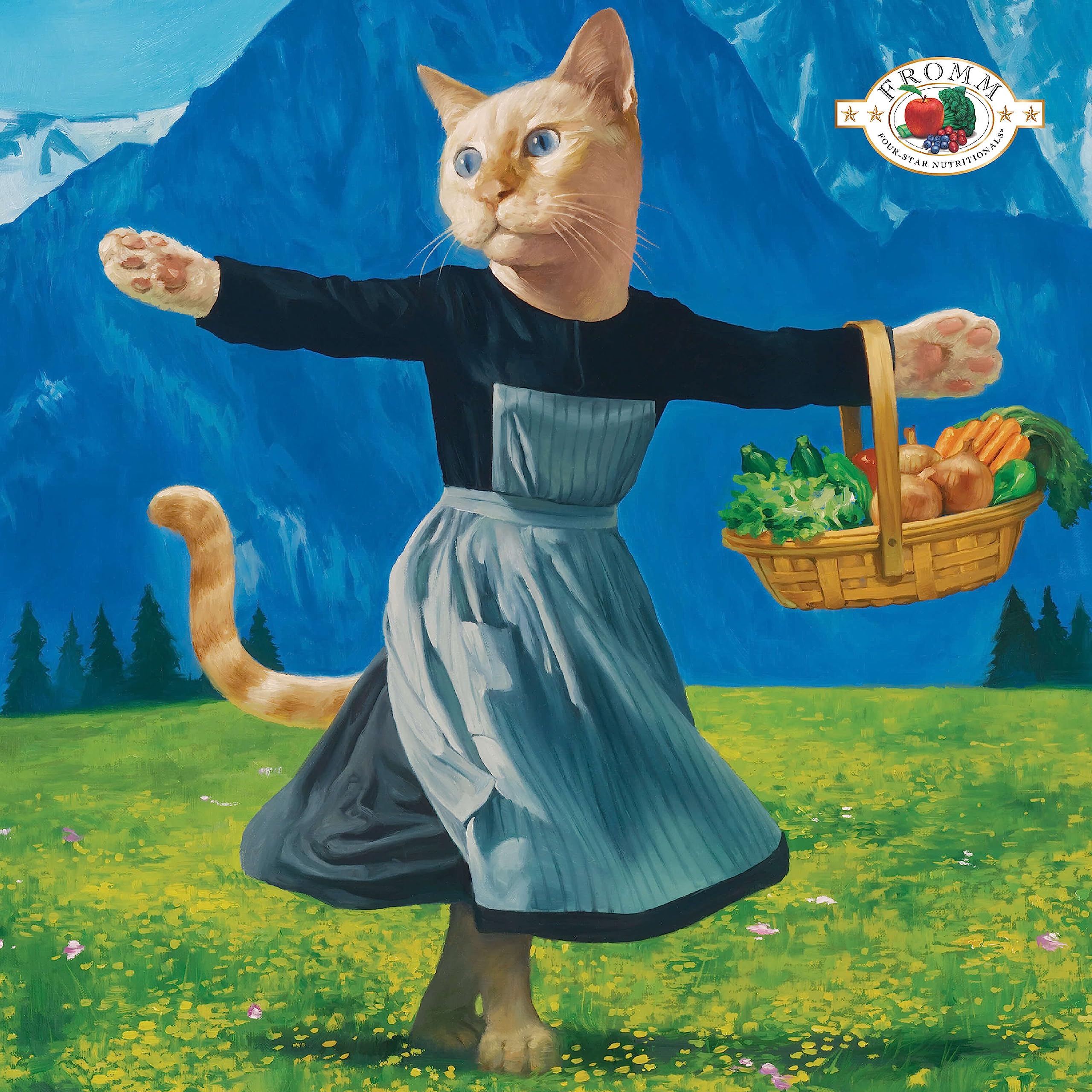 Fromm Four-Star Nutritionals Hasen Duckenpfeffer Cat Food - Premium Dry Cat Food - Rabbit Recipe - 10 lb