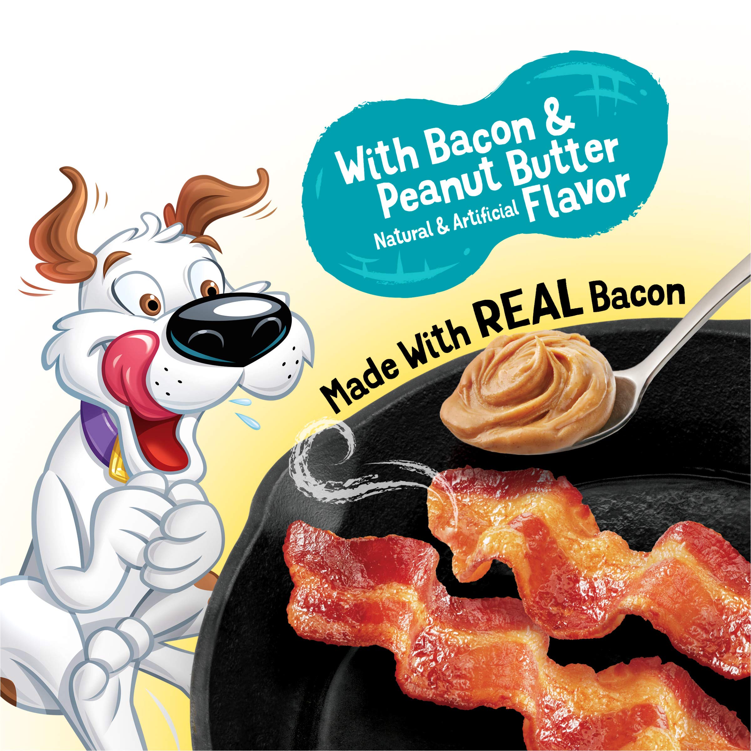 Purina Beggin Strips With Real Meat Dog Treats, With Bacon and Peanut Butter Flavor - 25 oz. Pouch