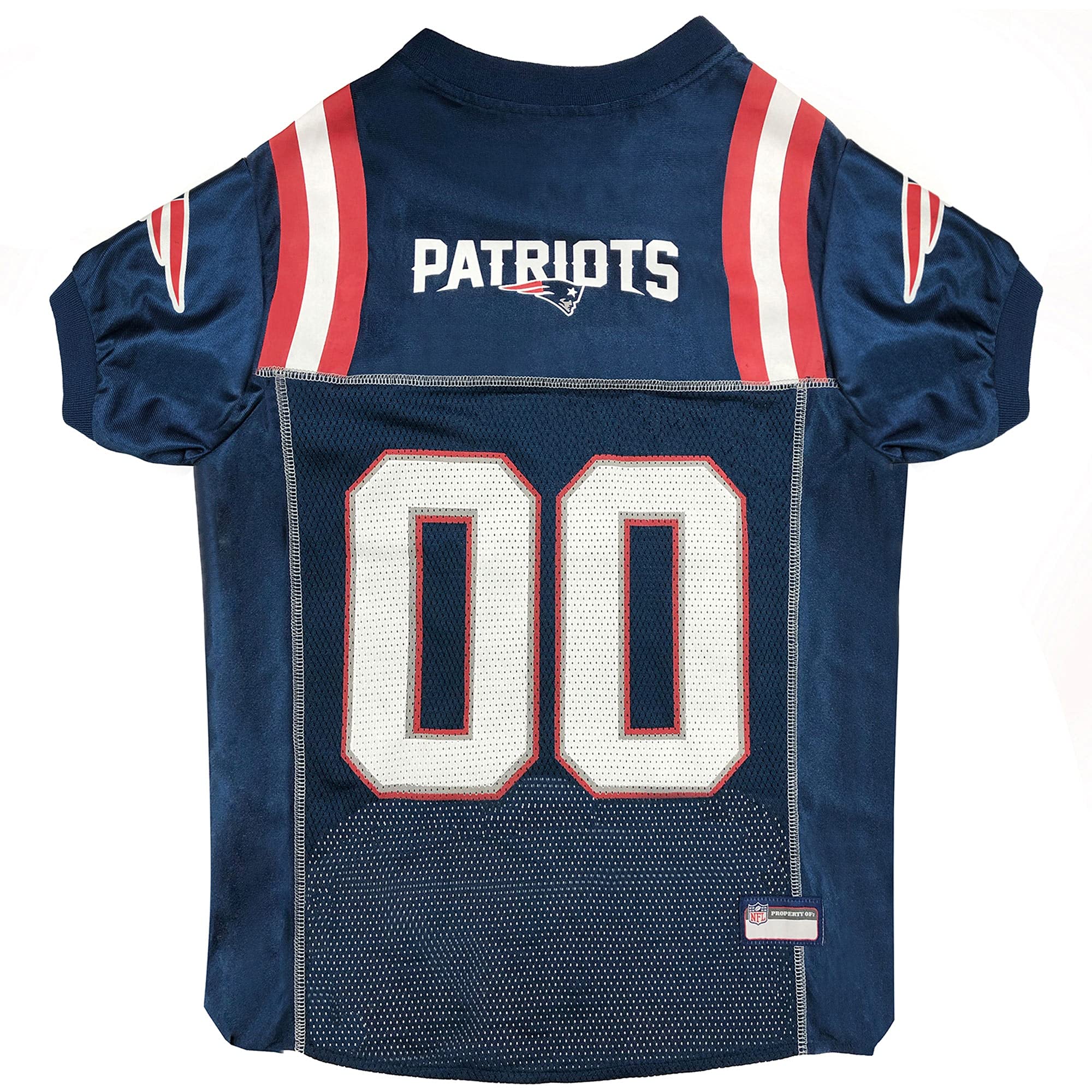 New England Patriots Mesh Pet Jersey