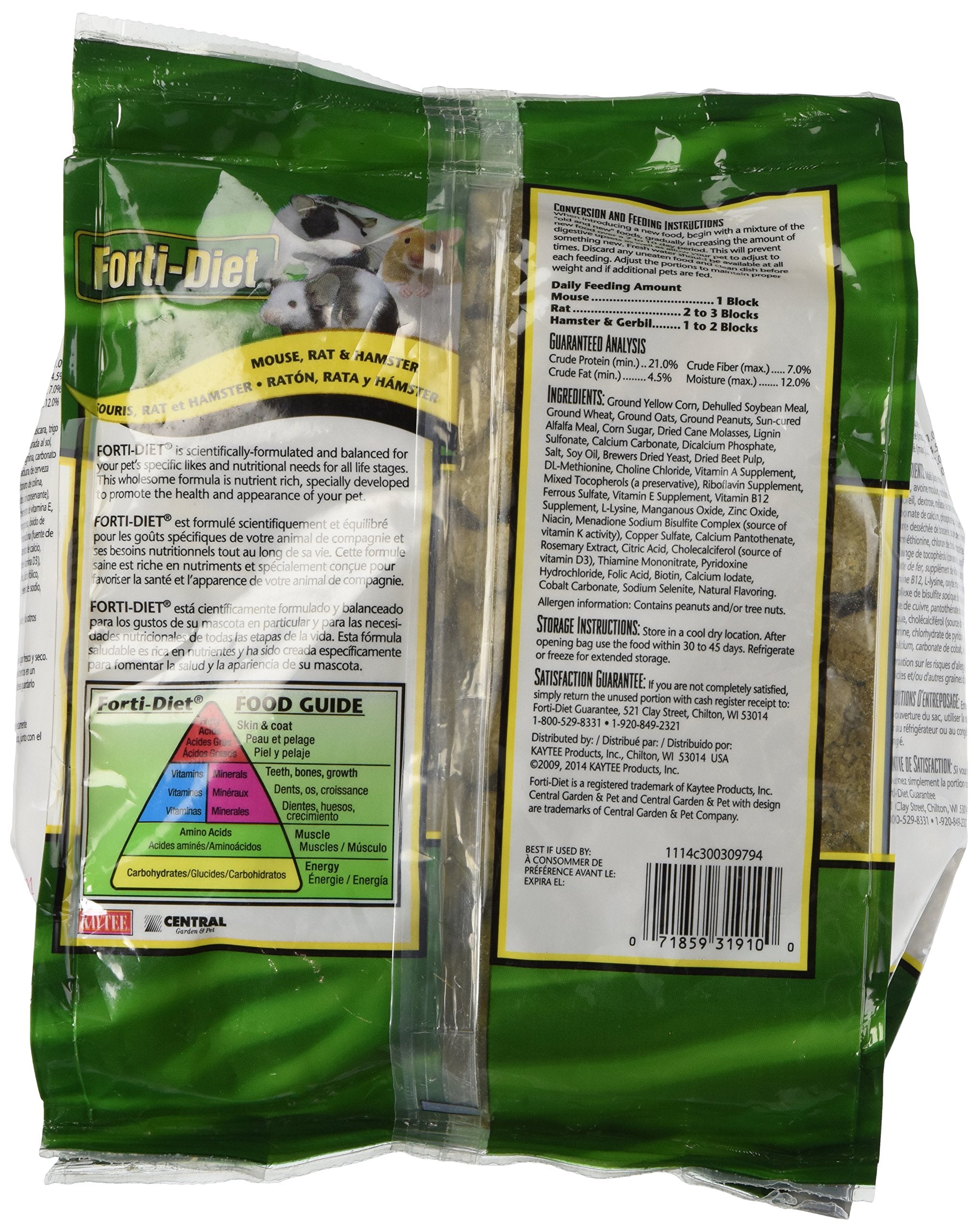 Kaytee Forti Mouse Rat, 2 Lb