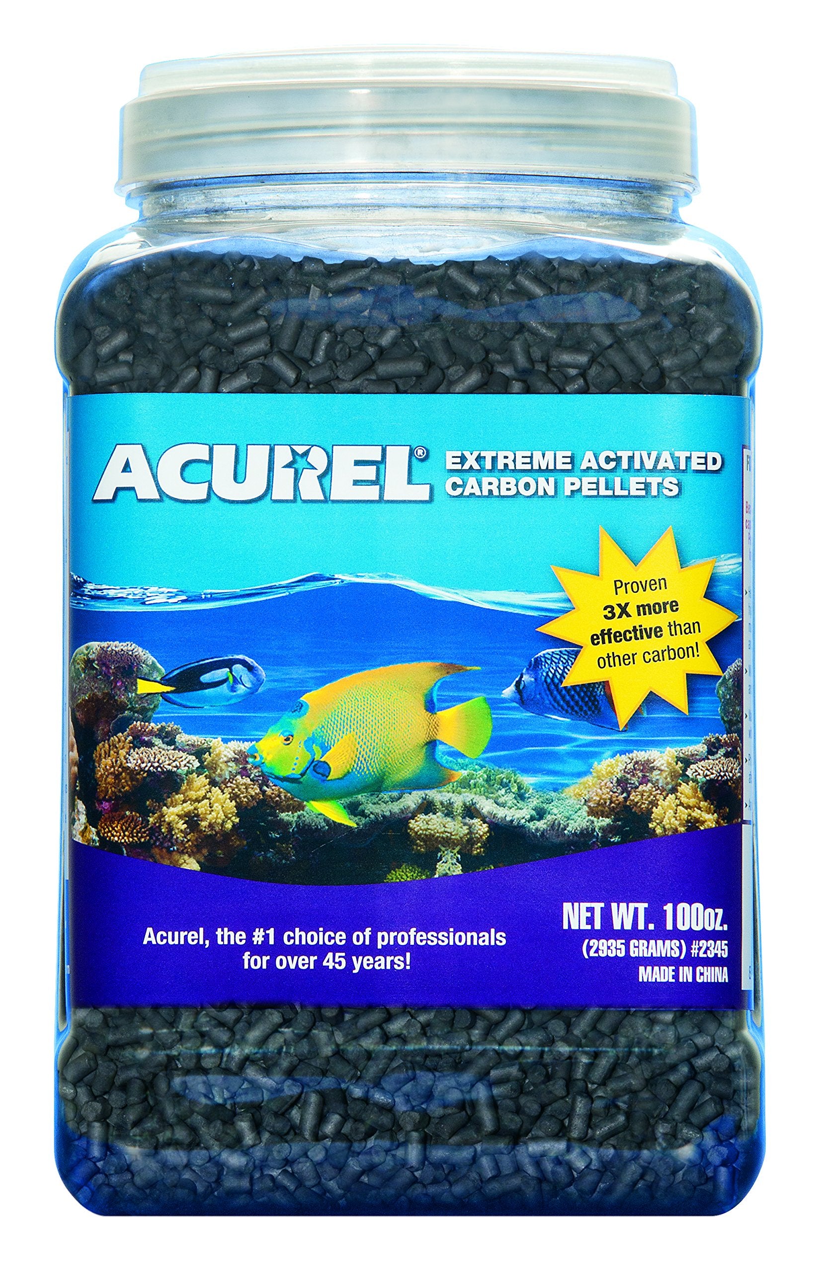 Acurel LLC Extreme Activated Carbon Pellets, 100-Ounce