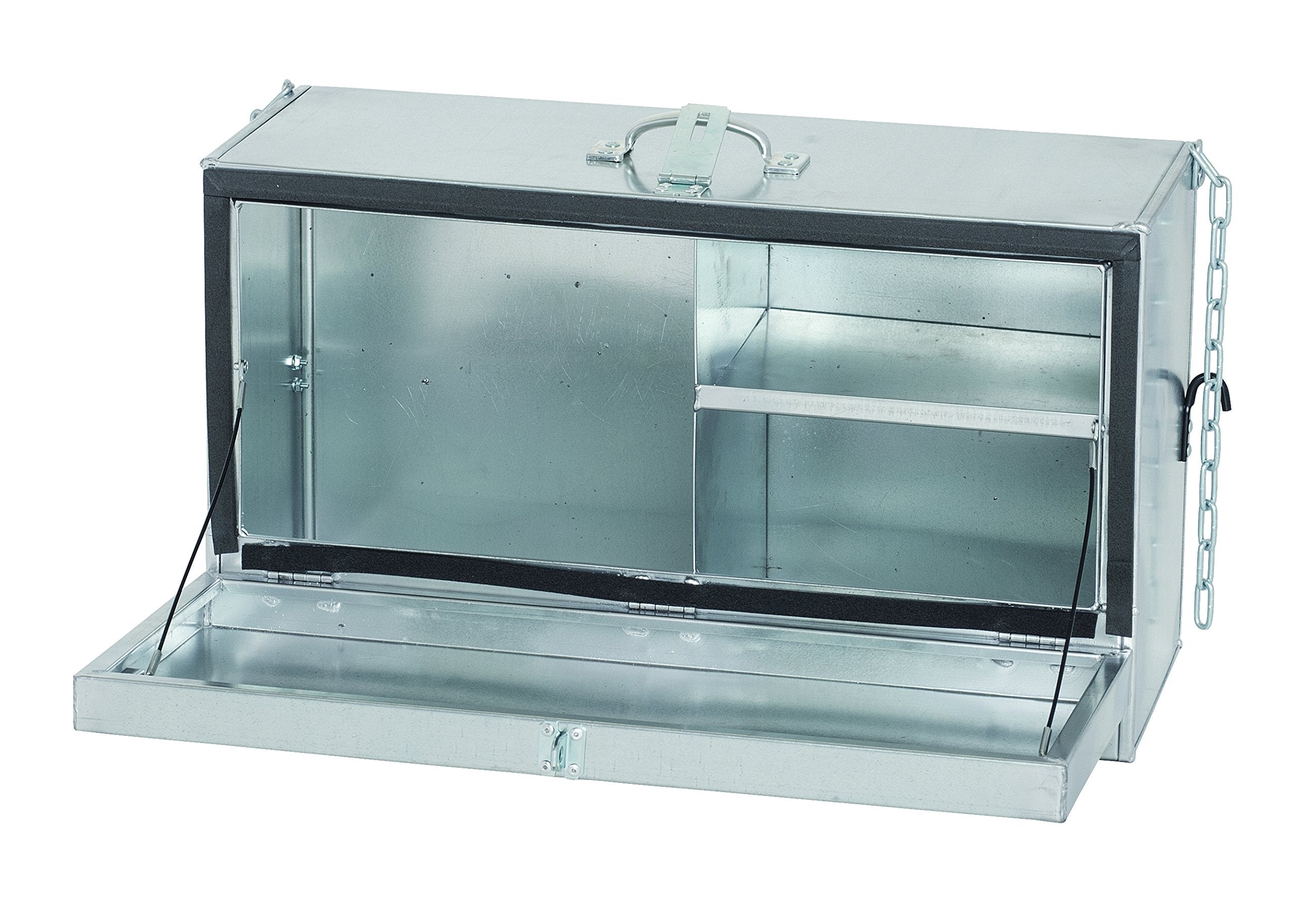 Weaver Leather Livestock Mini Deep Hanging Showbox, Galvanized Steel, One Size, Model 69-5065