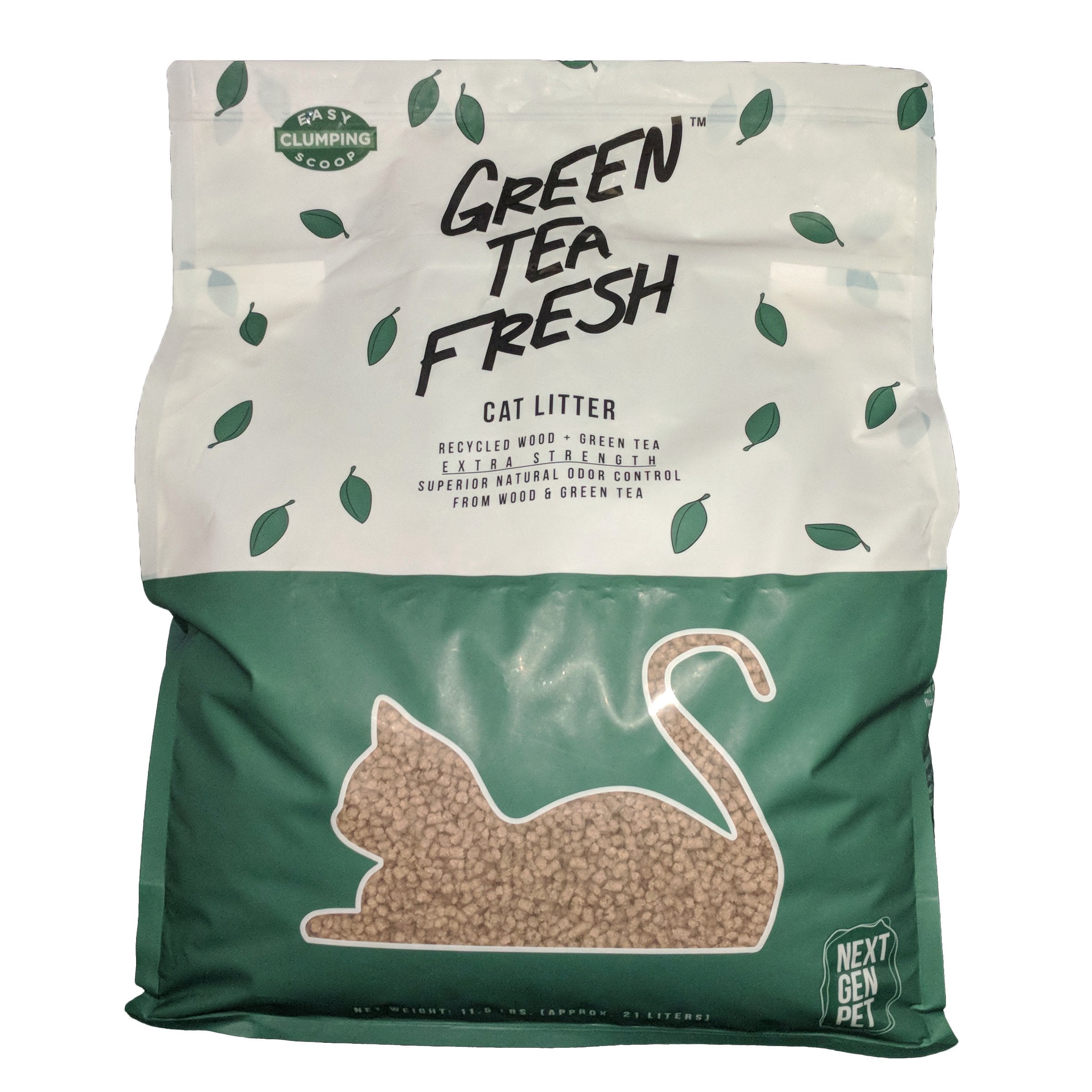 Green Tea Fresh Cat Litter One 11.5 lb. bag
