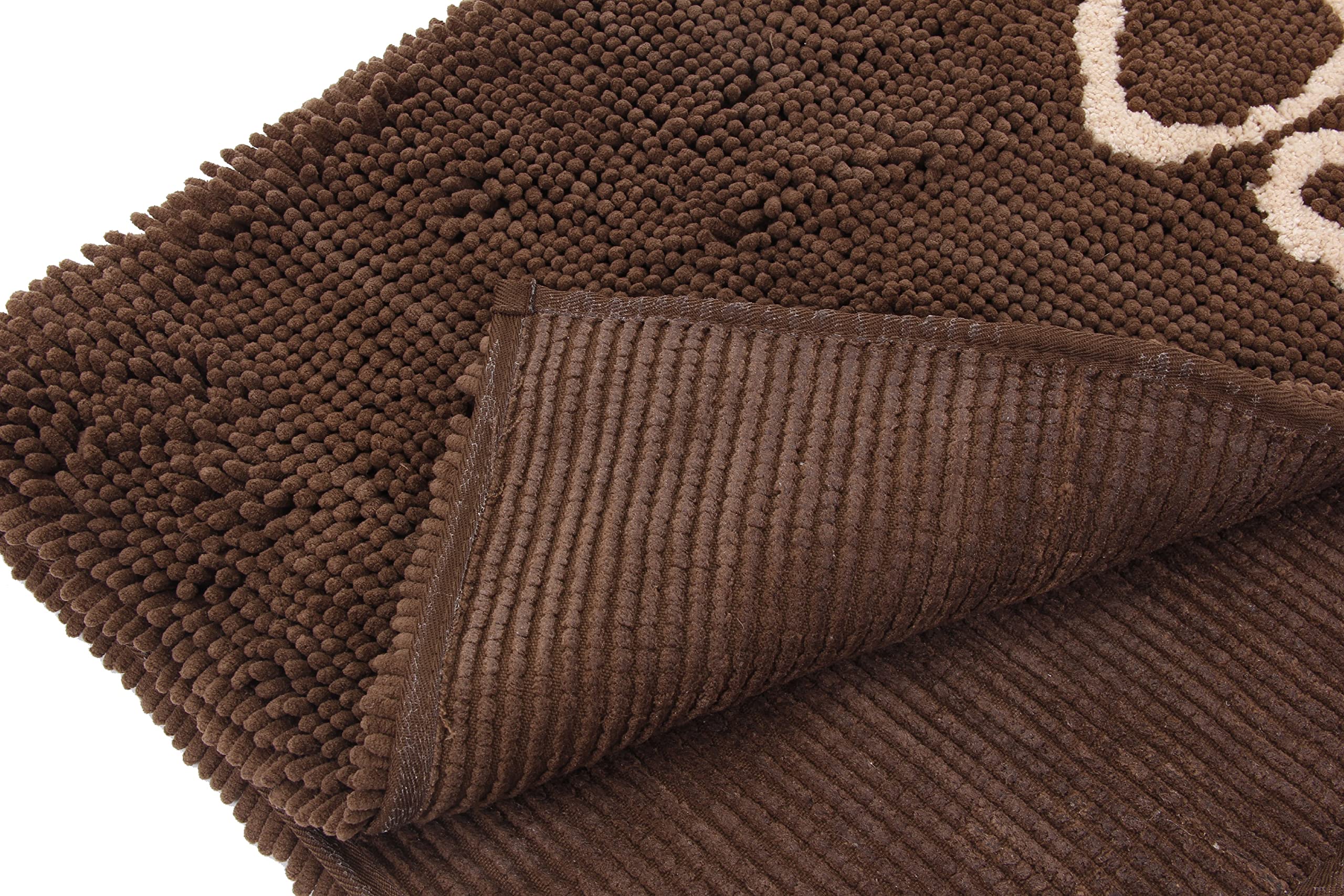 Pet Life Fuzzy Quick-Drying Anti-Skid and Machine Washable Dog Mat, Light Brown