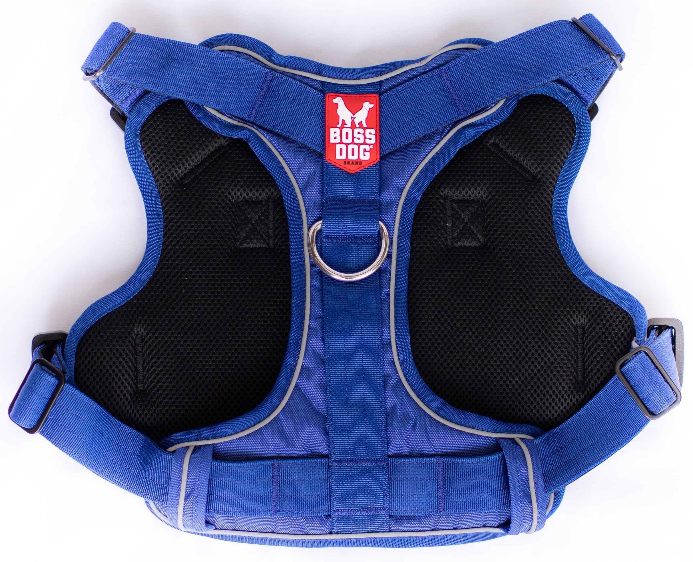 Boss Dog Tactical Harness, Blue, Large