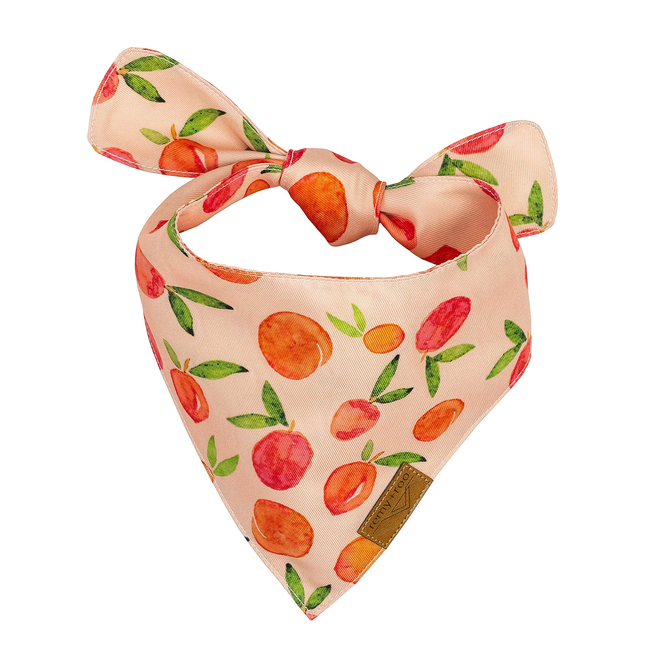 Remy+Roo Small Spring Dog Bandanas - 4 Pack Katherine Set | Premium Durable Adjustable Polyester Fabric Dog Scarfs | Patented Sh