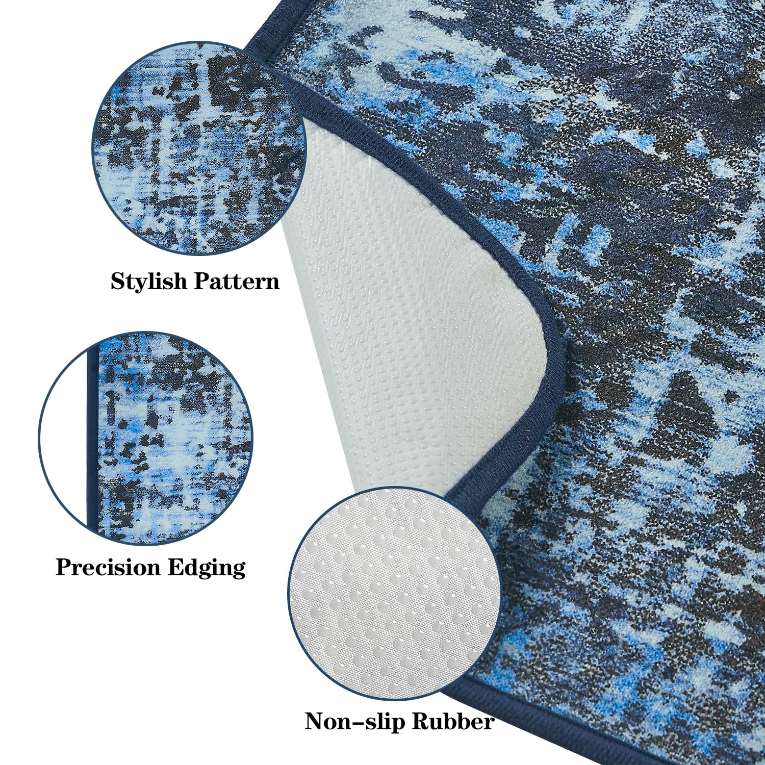 Qeils Washable Pee Pads For Dogs, 2 Pack Reusable Puppy Pads 36'X41' Super Absorbent Leakproof Dog Training Pads, Non-Slip Potty Pads For Floor, Crate, Couch, Whelping Pads Litter Mat Puppy Supplies