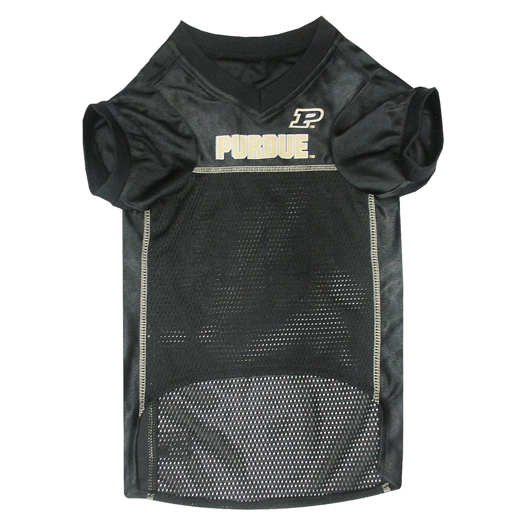 Pets First NCAA College Purdue Boilermakers Mesh Jersey for DOGS & CATS, X-Large. Licensed Dog Jersey with your Favorite Footbal