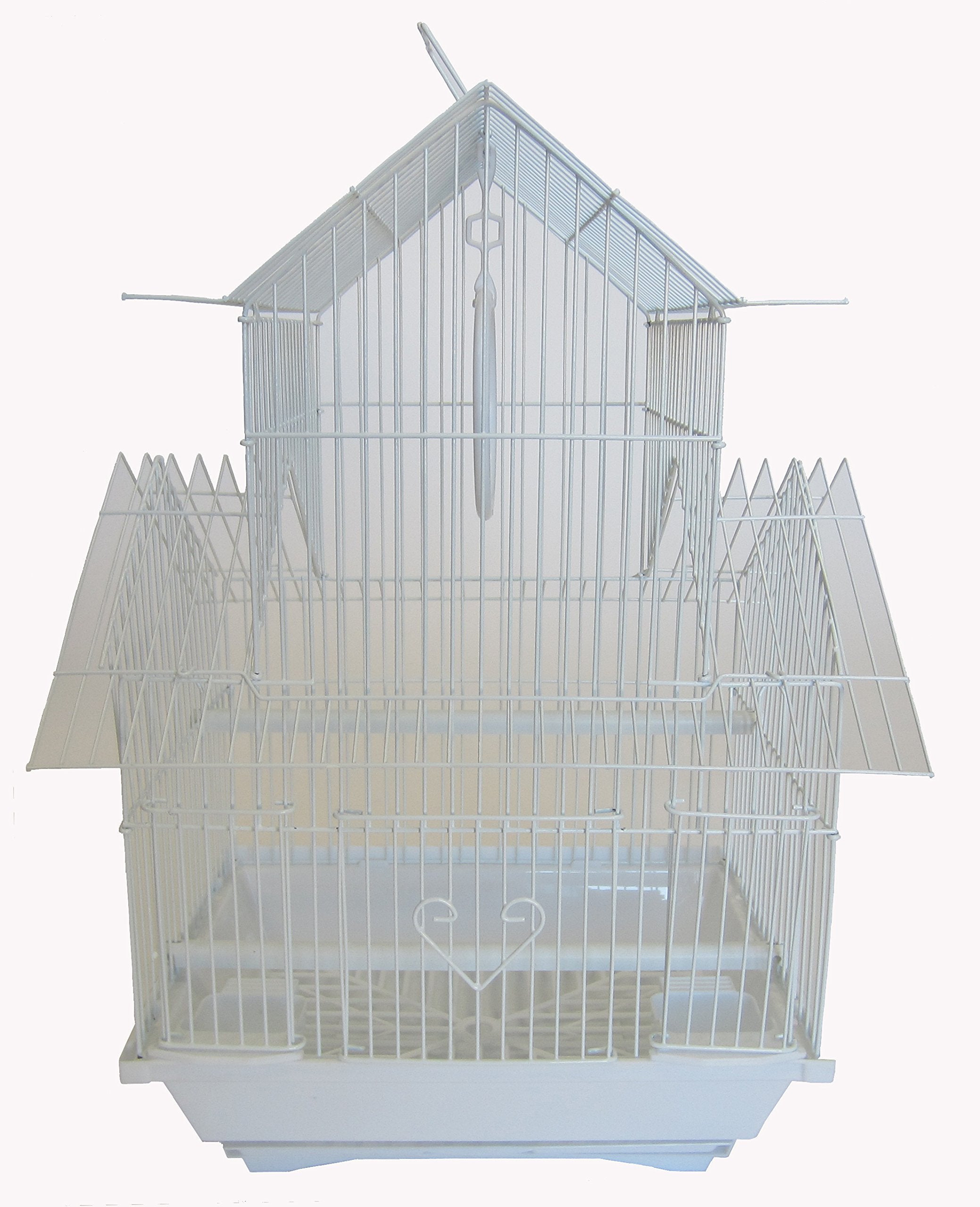 Yml A1144Wht Pagoda Top Cage, Small