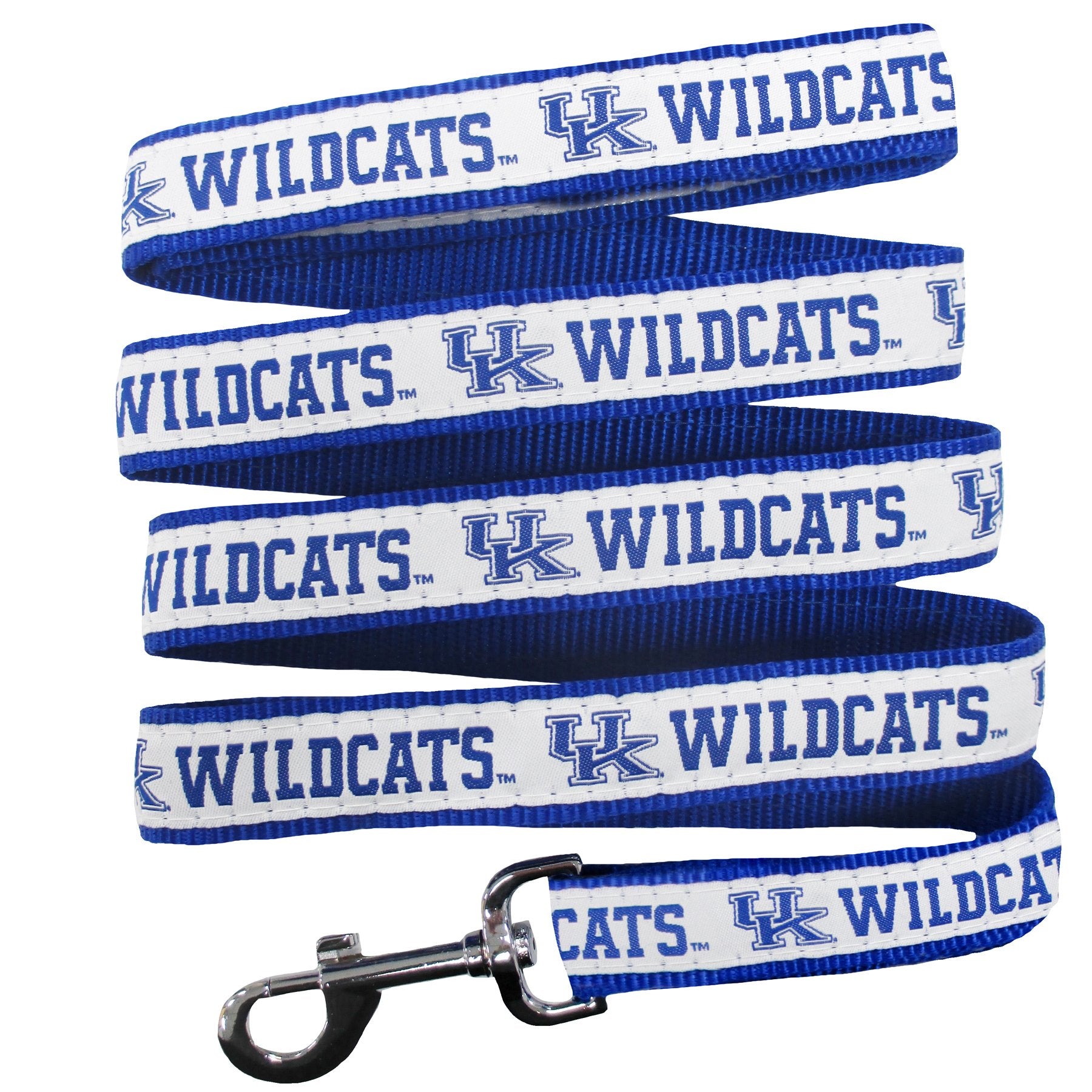 Ncaa Pet Leash, Small, Kentucky Wildcats, Dog Leash, Shiny & Colorful Leash For Dogs & Cats Licensed By The Ncaa