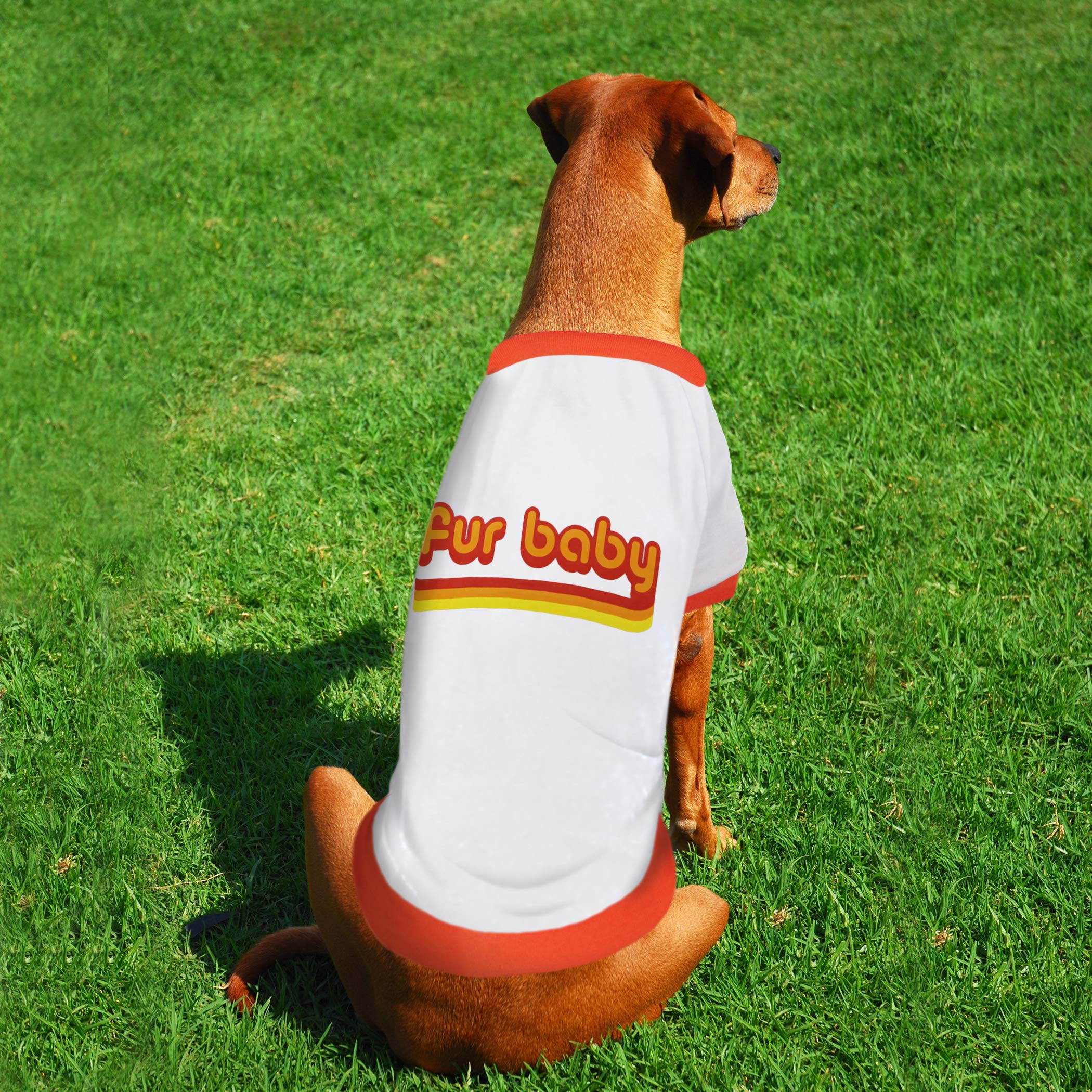 Laur Diy Pet Tee Shirt - Fur Baby - Laurdiy Dog Shirt, Small