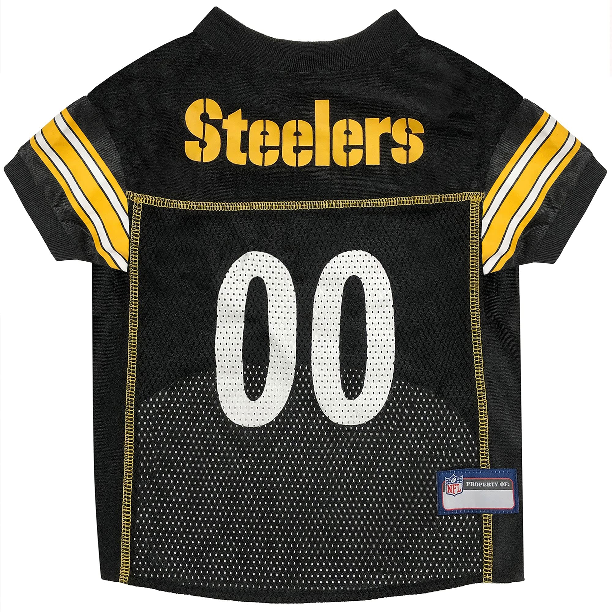 Pittsburgh Steelers Mesh Pet Jersey