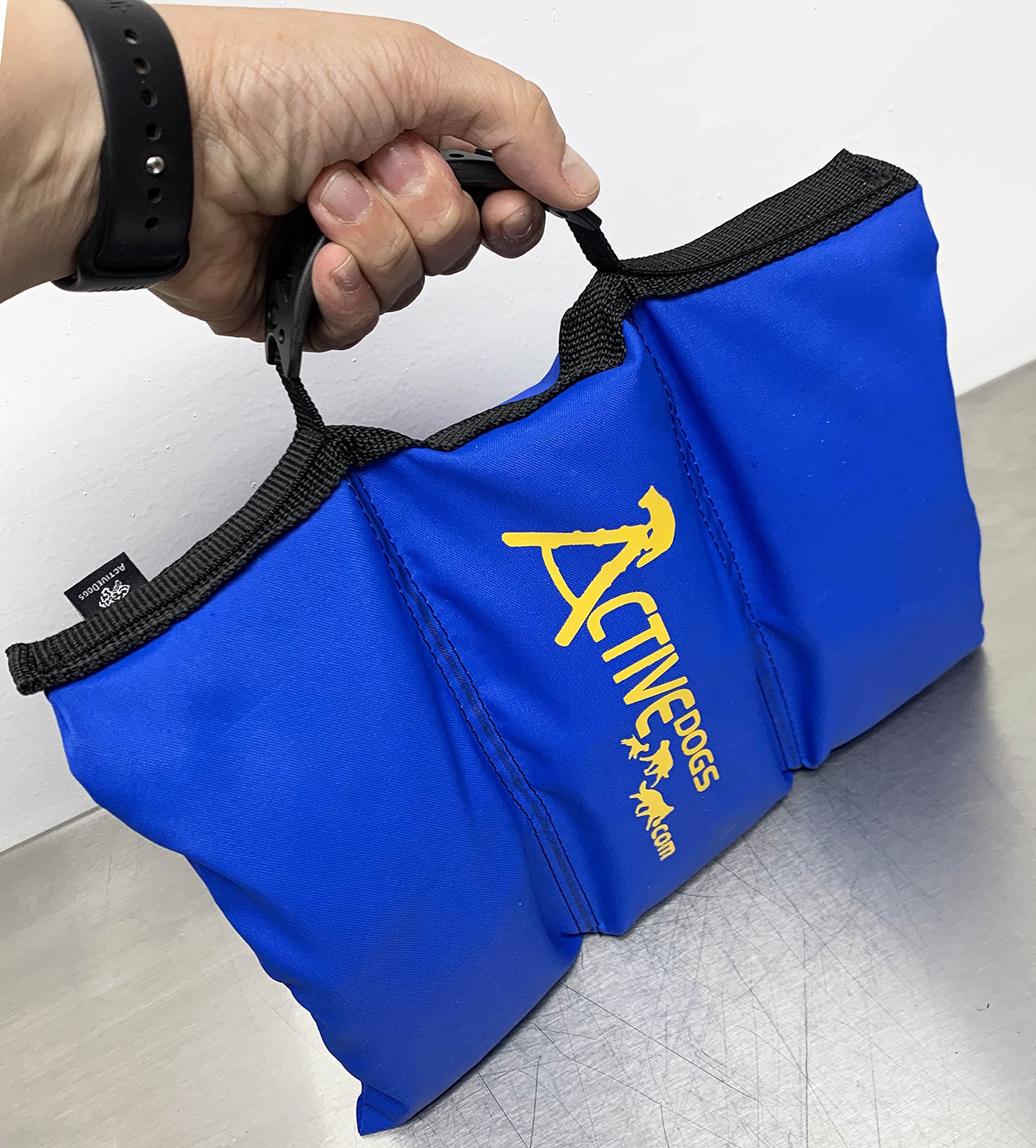 Activedogs Agility Saddlebag Sand Bag W/Weights 13# - Non-Constricting Saddlebags For Stabilizing Dog Agility Tunnel Equipment Indoor Or Outdoor