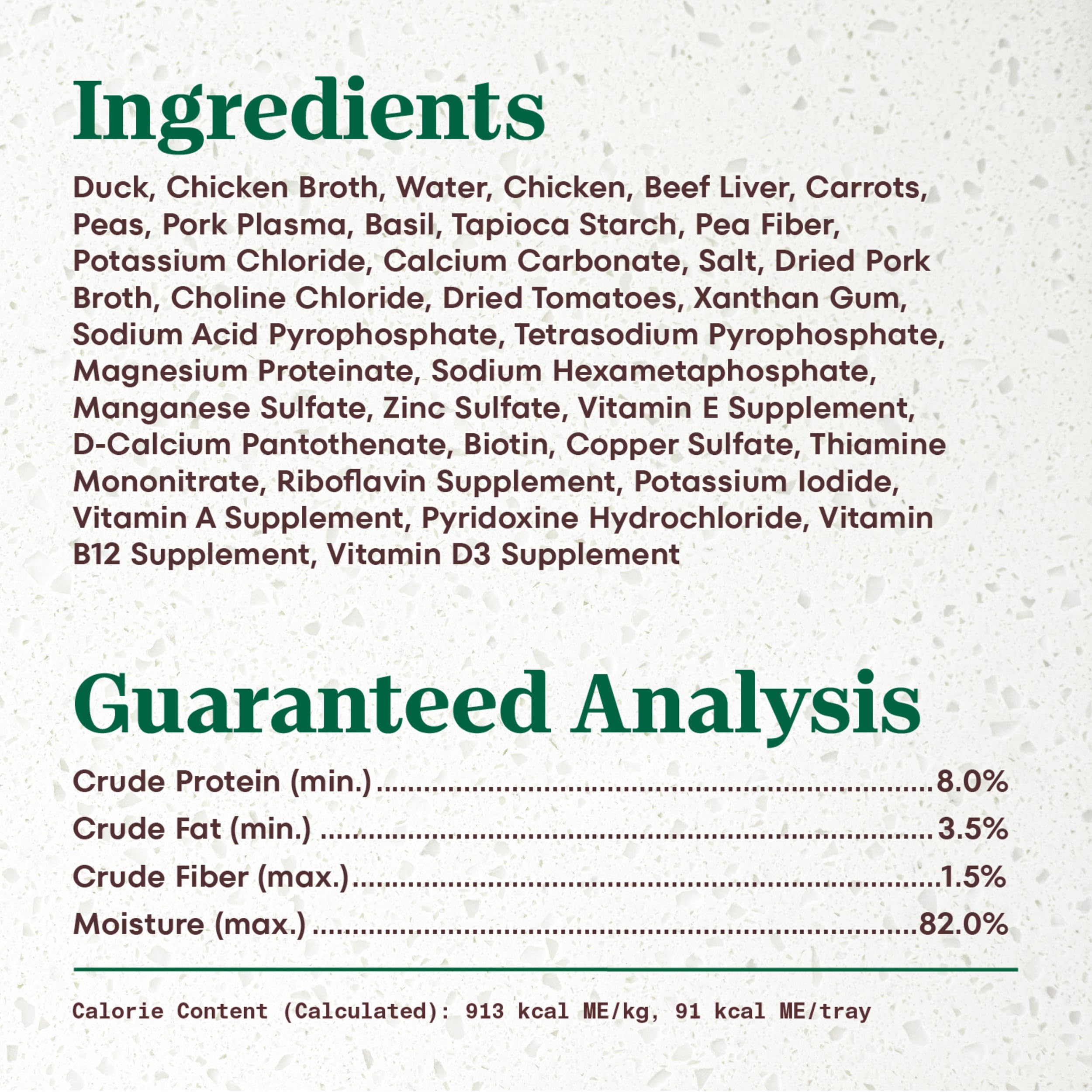 Nutro Ultra Wet Dog Food Grain Free Filets in Gravy Signature Duck Entree, 3.5 oz. Trays (24 Count, Pack of 1)