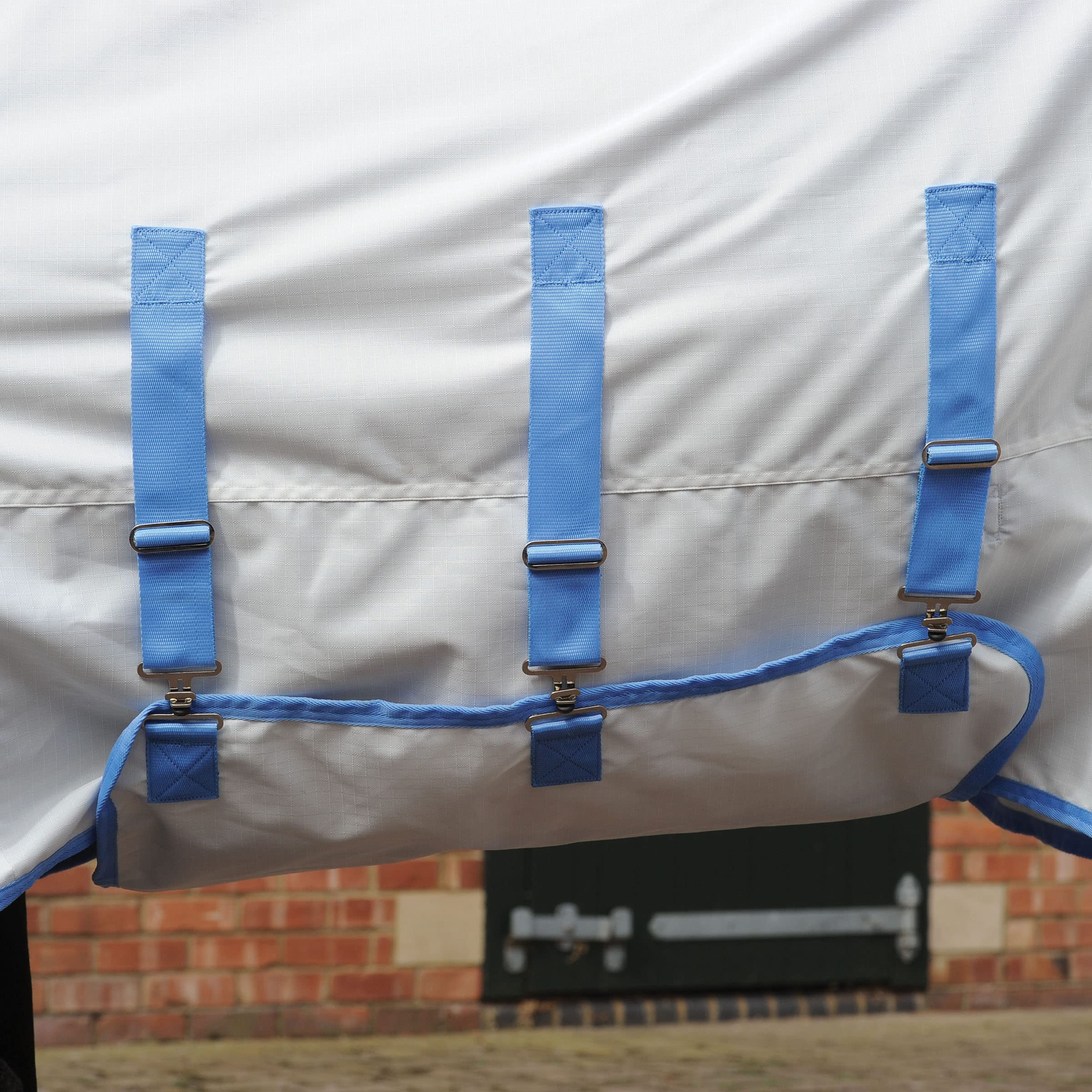 Weatherbeeta Sweet Itch Shield Combo Neck, White/Blue, 57''