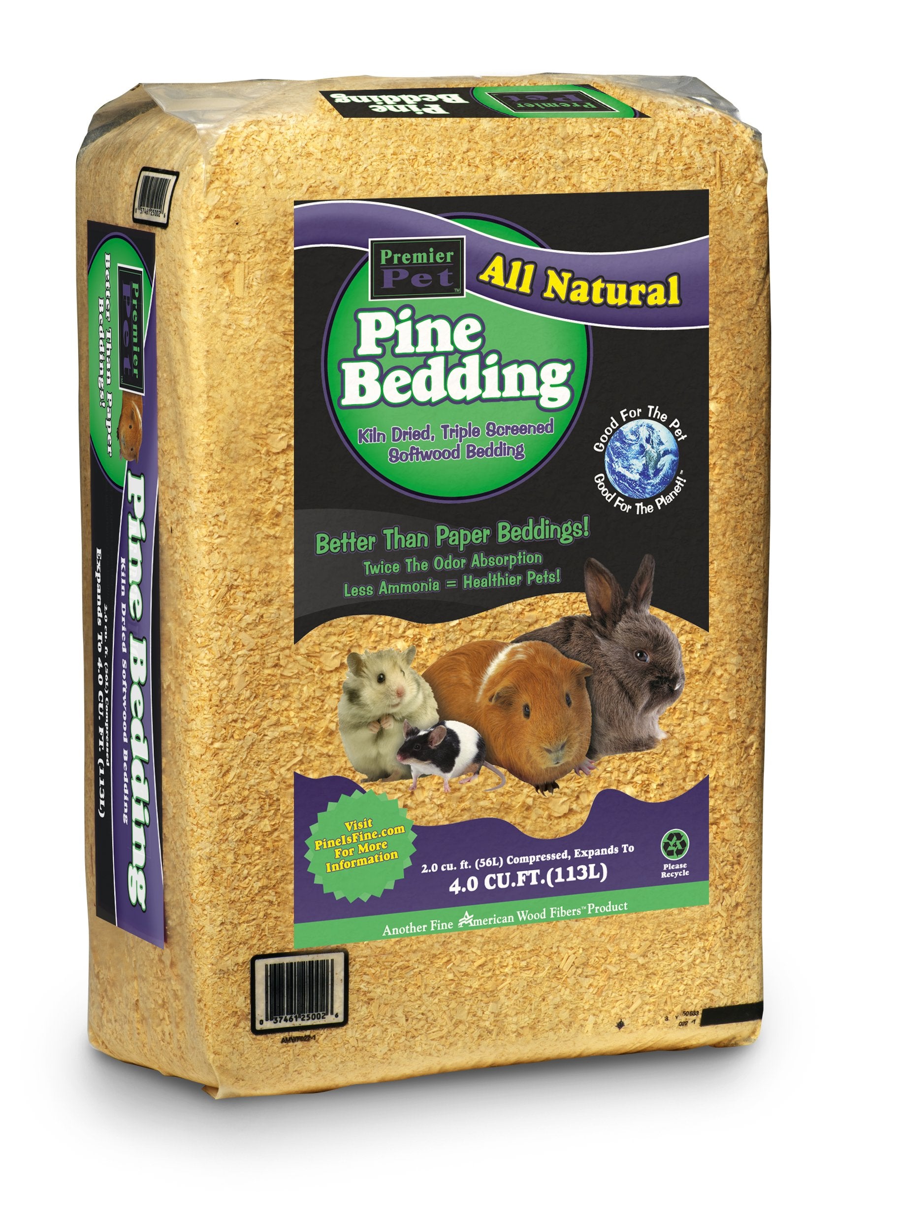 Petspick Pine Small Pet Bedding, 141L