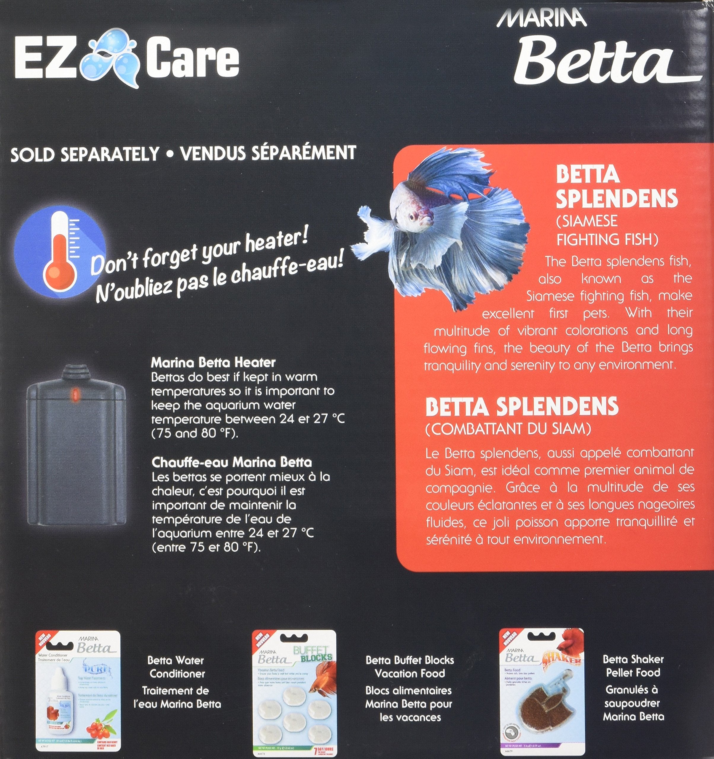 Marina Ez Care Betta Kit, Black With Led