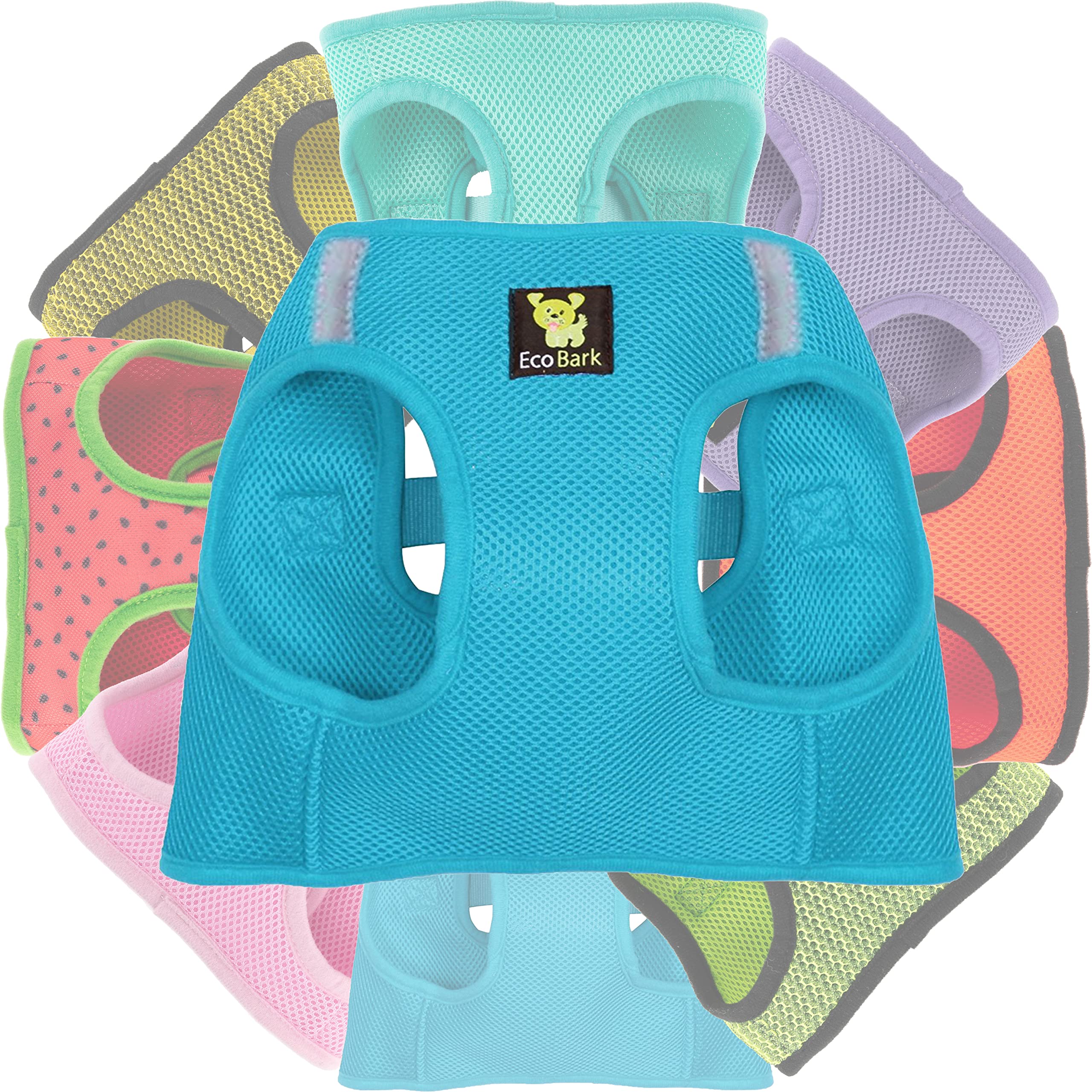 Ecobark Step In Dog Harness - Eco-Friendly Teacup Dog Harnesses For Xxs, Xs, And Small Dogs - Reflective And Adjustable Mini Bod