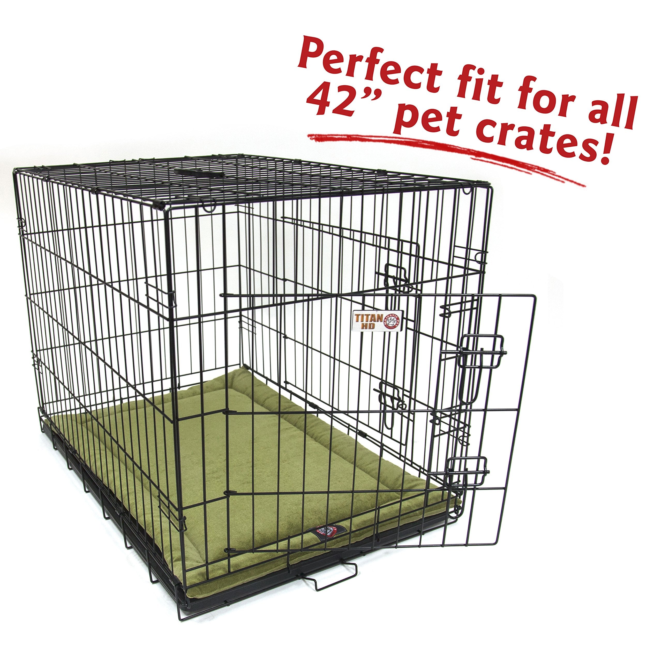 42' Villa Fern Crate Dog Bed Mat By Majestic Pet Products