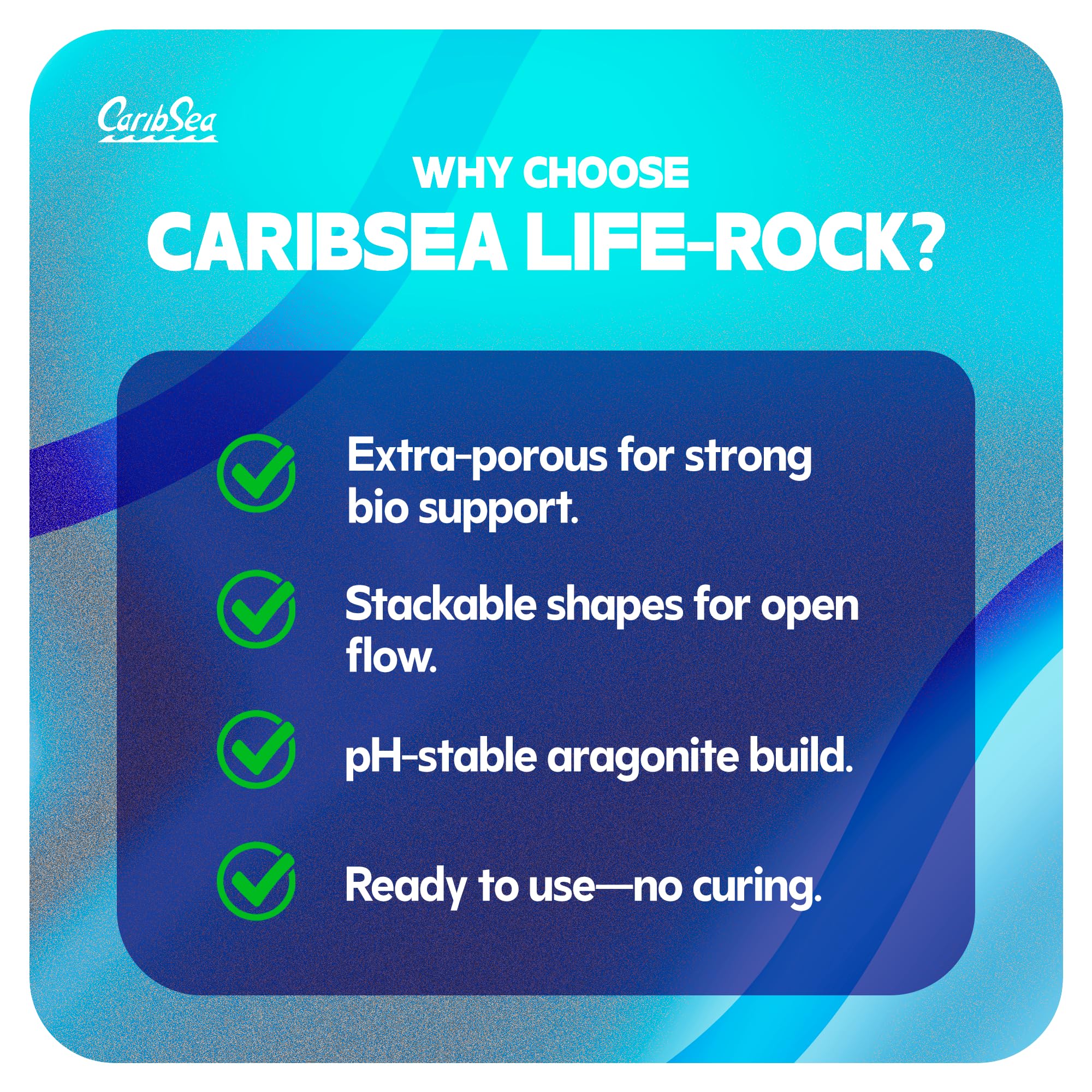 Carib Sea Acs00372 3 Case South Sea Base Rock Bag For Aquarium, 10-Pound