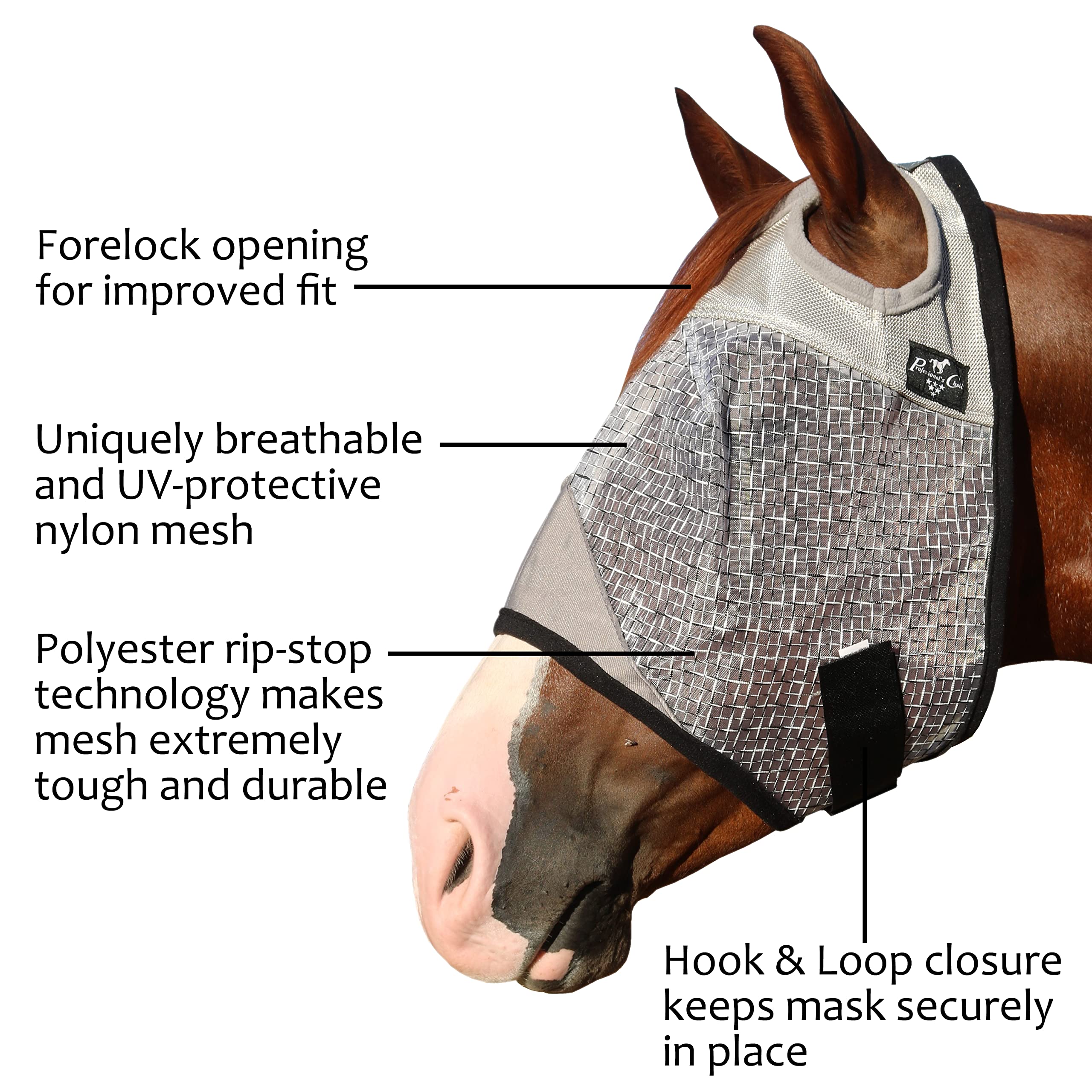 Professionals Choice Fly Mask Without Ears