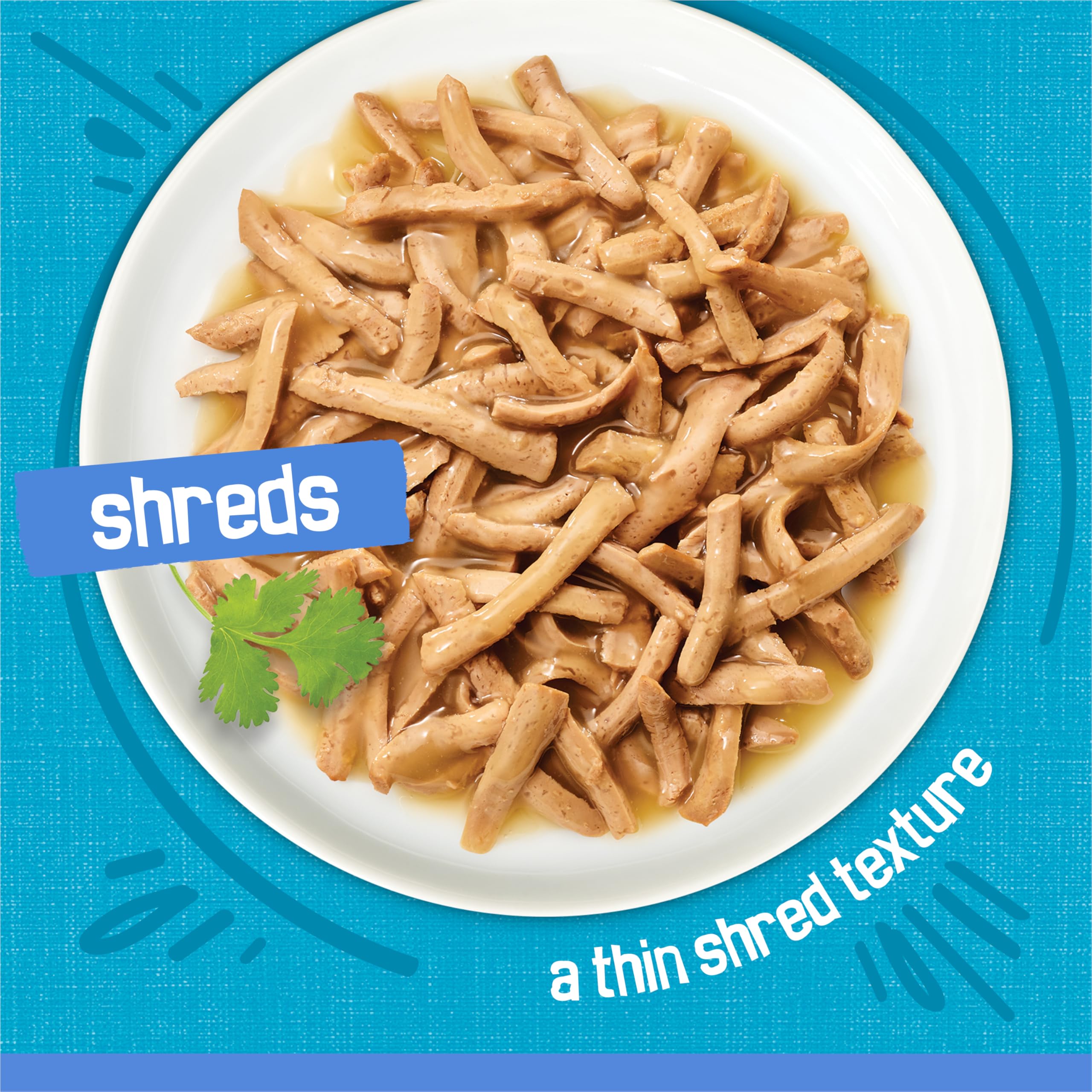 Purina Friskies Wet Cat Food, Shreds With Whitefish & Sardines in Sauce - (Pack of 24) 5.5 Oz. Cans
