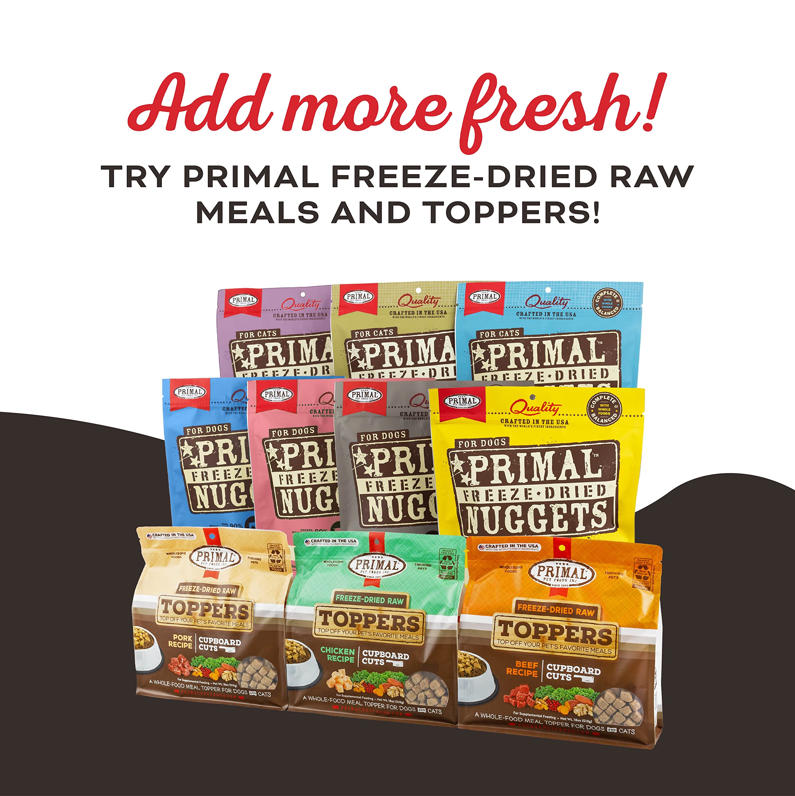 PRIMAL PET FOODS Chicken & Banana Dog Treats with Goat Milk, 2 oz - Freeze Dried Training Treats for Dogs