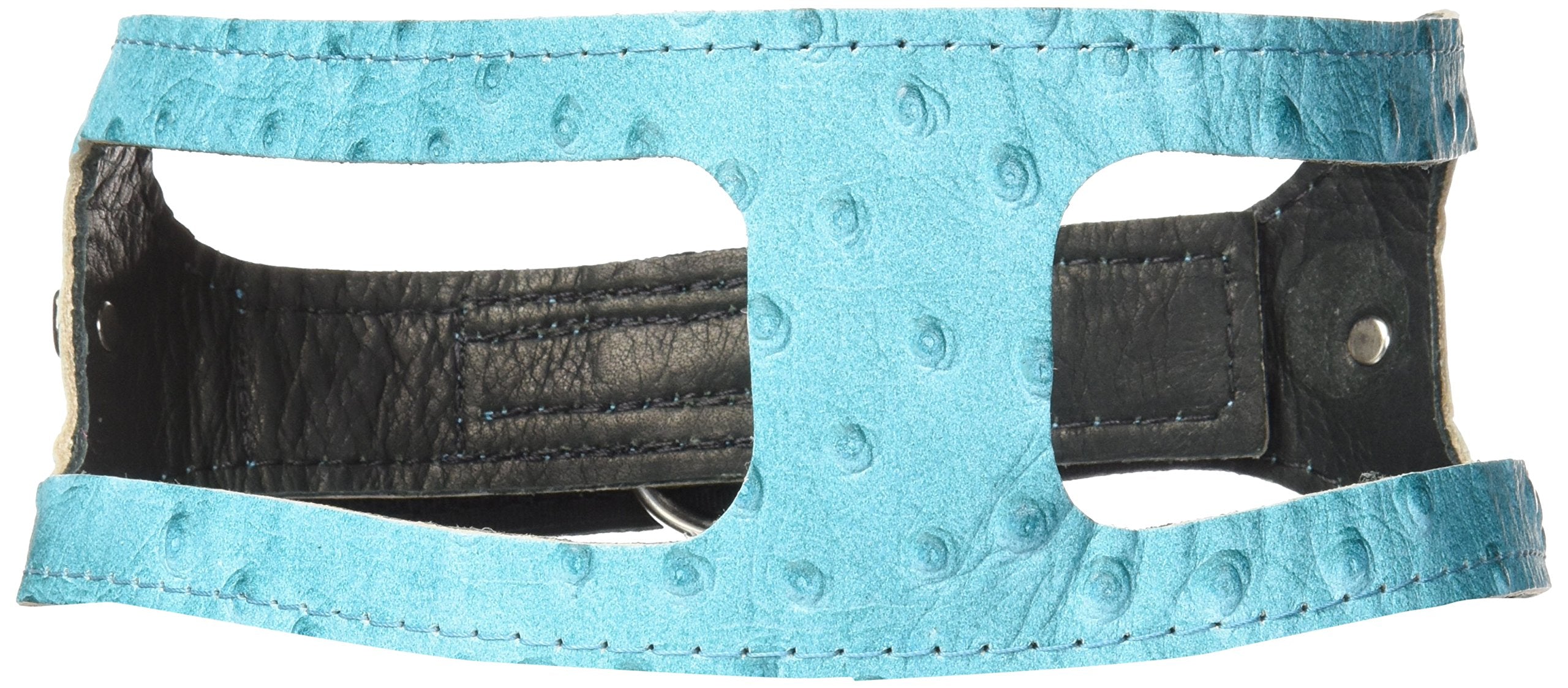 Chokefree Pet Shoulder Collar, 20-Inch, Ostrich Turquoise