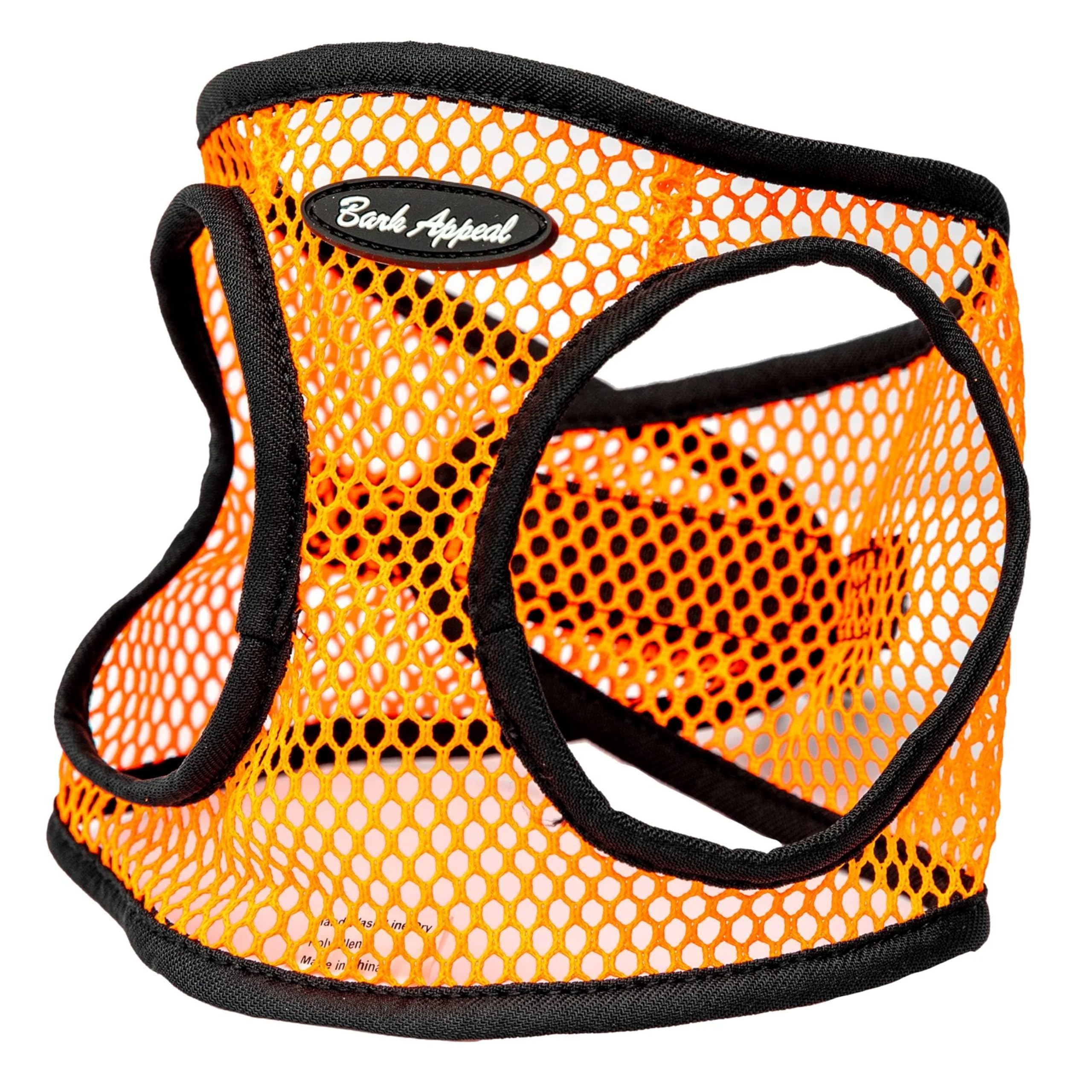 Bark Appeal Netted Step-in Dog Harness for All Sized Pets - Updated Sizing, Re-Measuring is Essential - Soft Netted Mesh - Adjus
