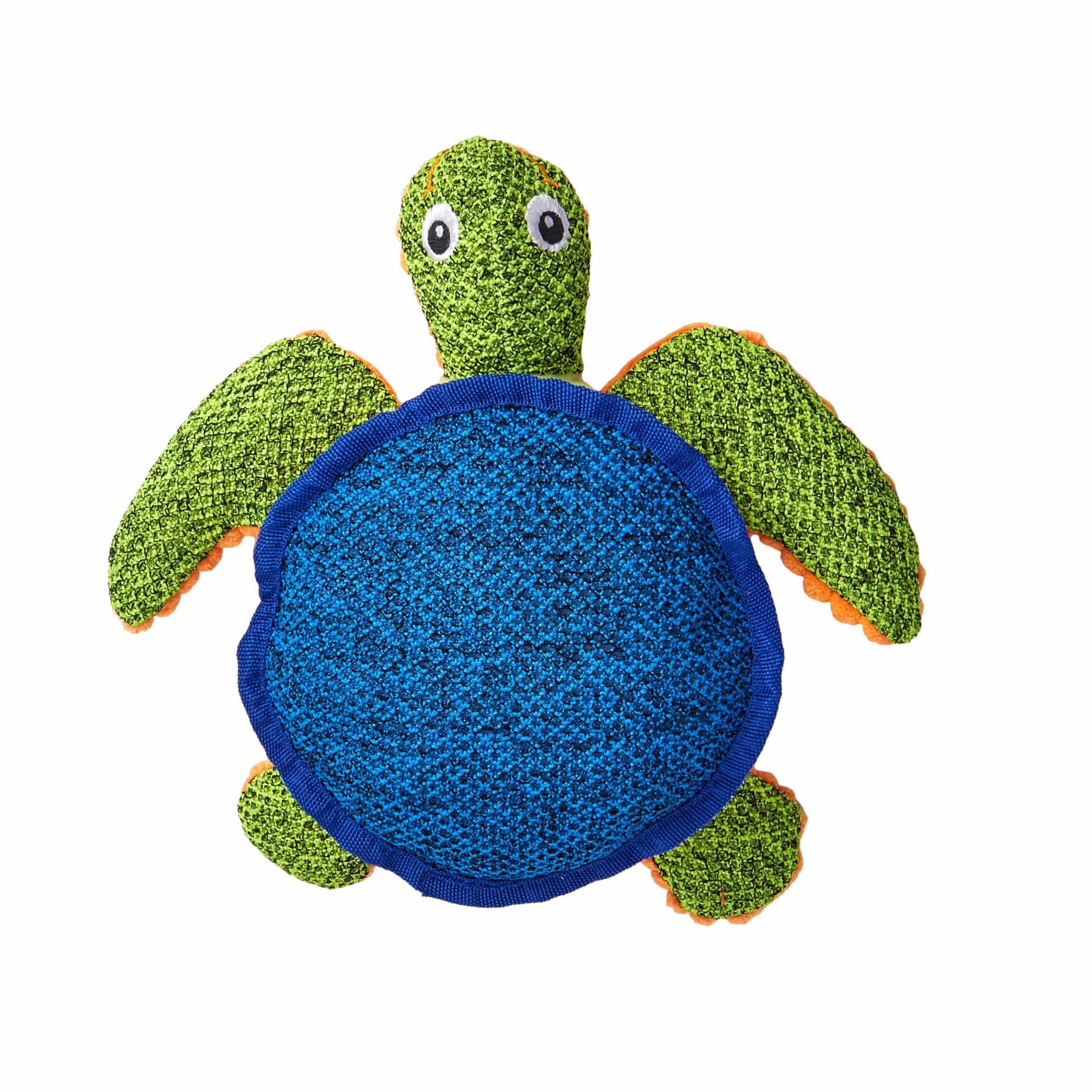 Barkbutler X Fofos Summer Sea Turtle Dog Toy  Plush & Squeaky Toys For Dogs, Dog Toys For Medium Dogs (020Kgs)  Green