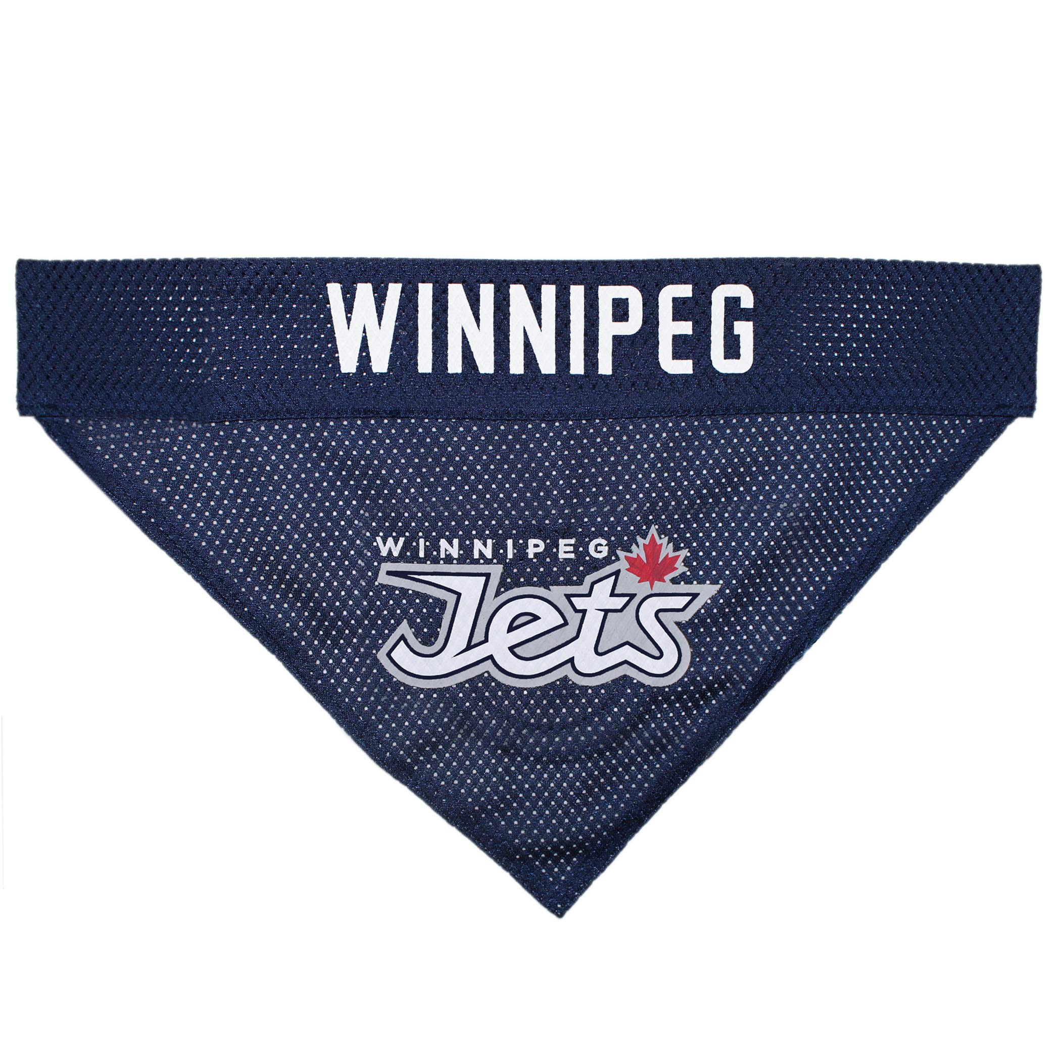 Nhl Winnipeg Jets Bandana For Dogs & Cats, Small/Medium. - Cute & Stylish Bandana! The Perfect Hockey Fan Scarf Bandana, Great For Birthdays Or Any Party!
