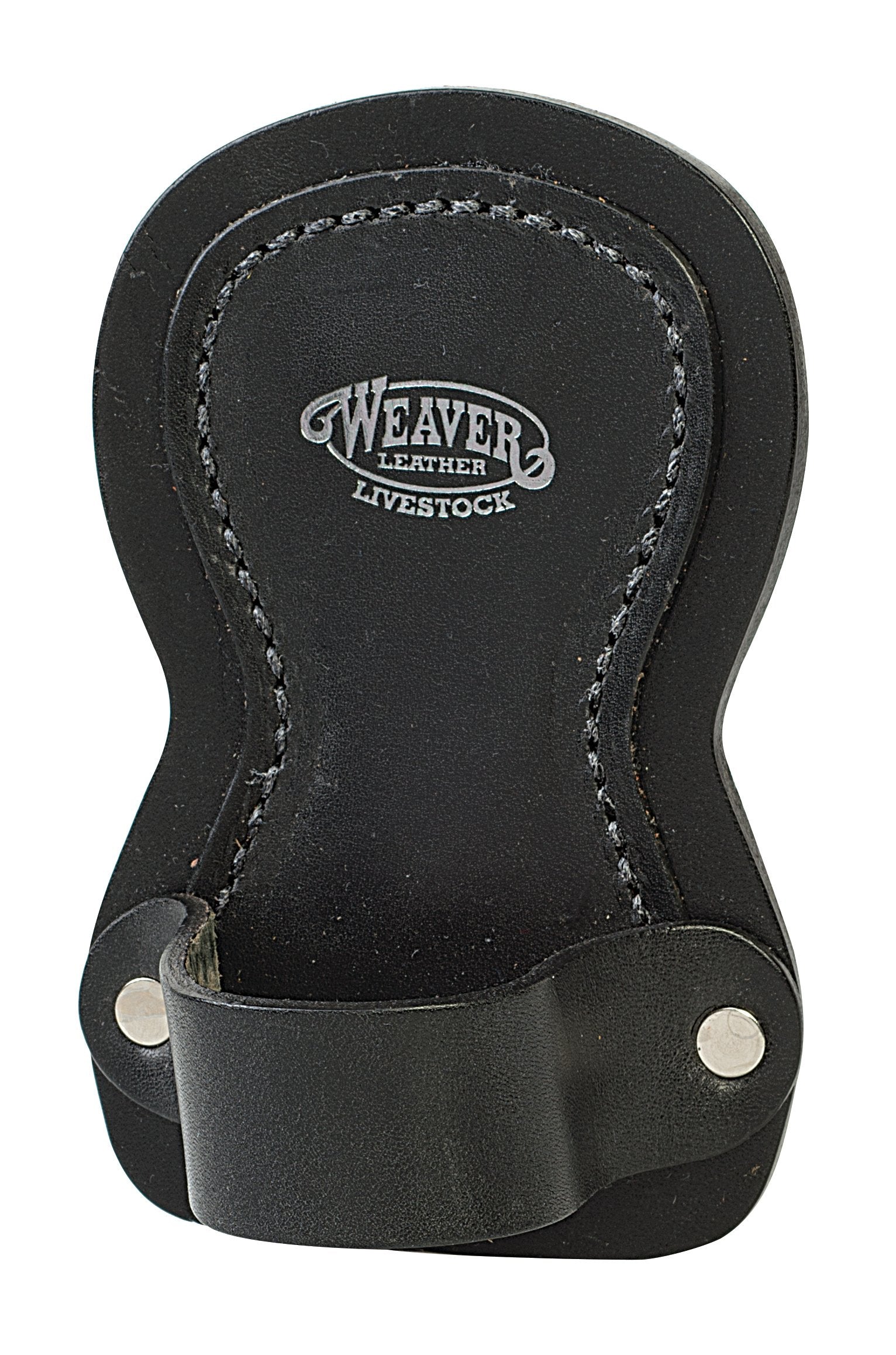 Weaver Leather Livestock Leather Show Comb Holder, Black