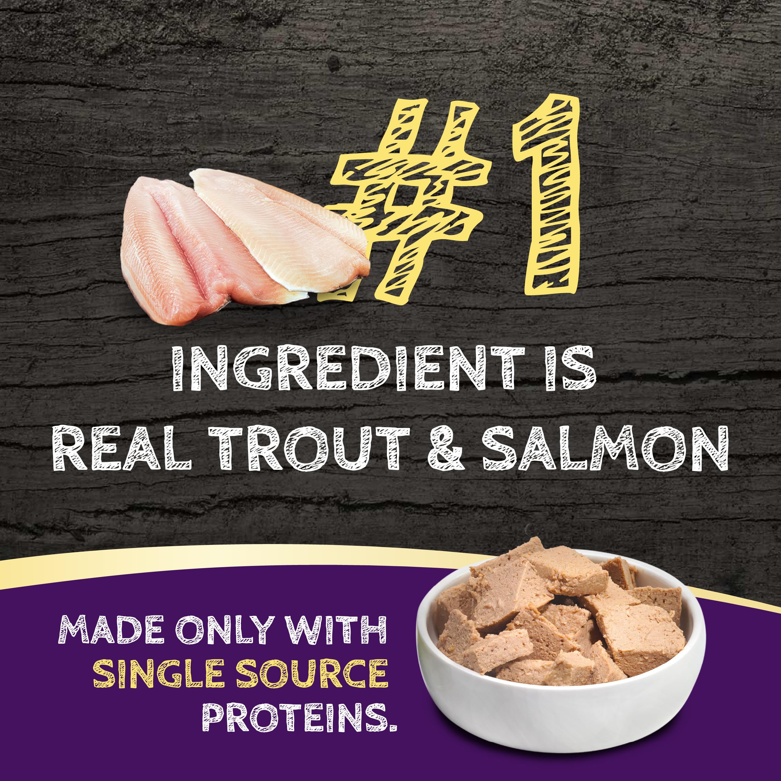 Zignature Trout & Salmon Formula Wet Dog Food 13oz, case of 12