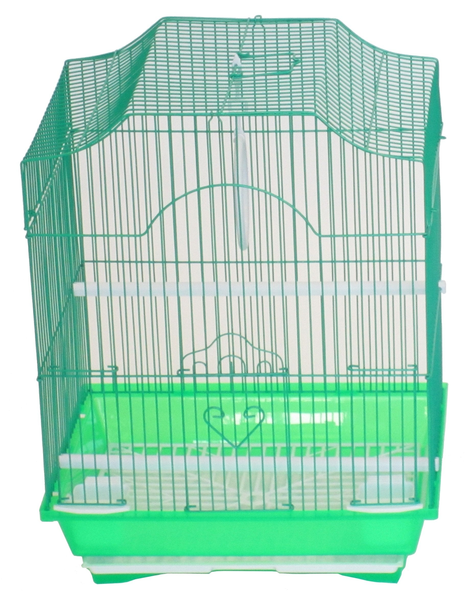 YML A1334GRN Cornerless Flat Top Cage, Medium