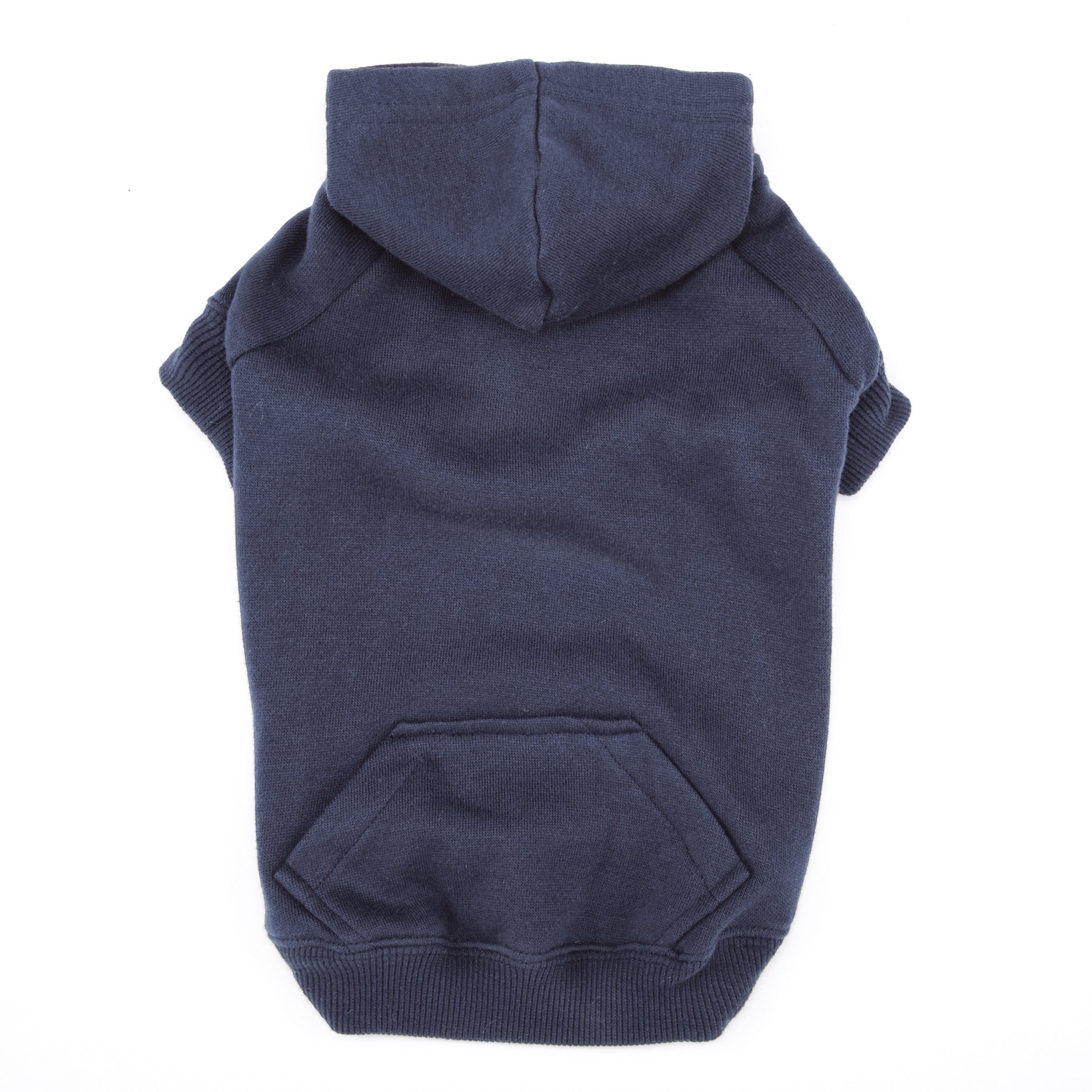 Casual Canine Basic Hoodie for Dogs, 12 Small, Navy