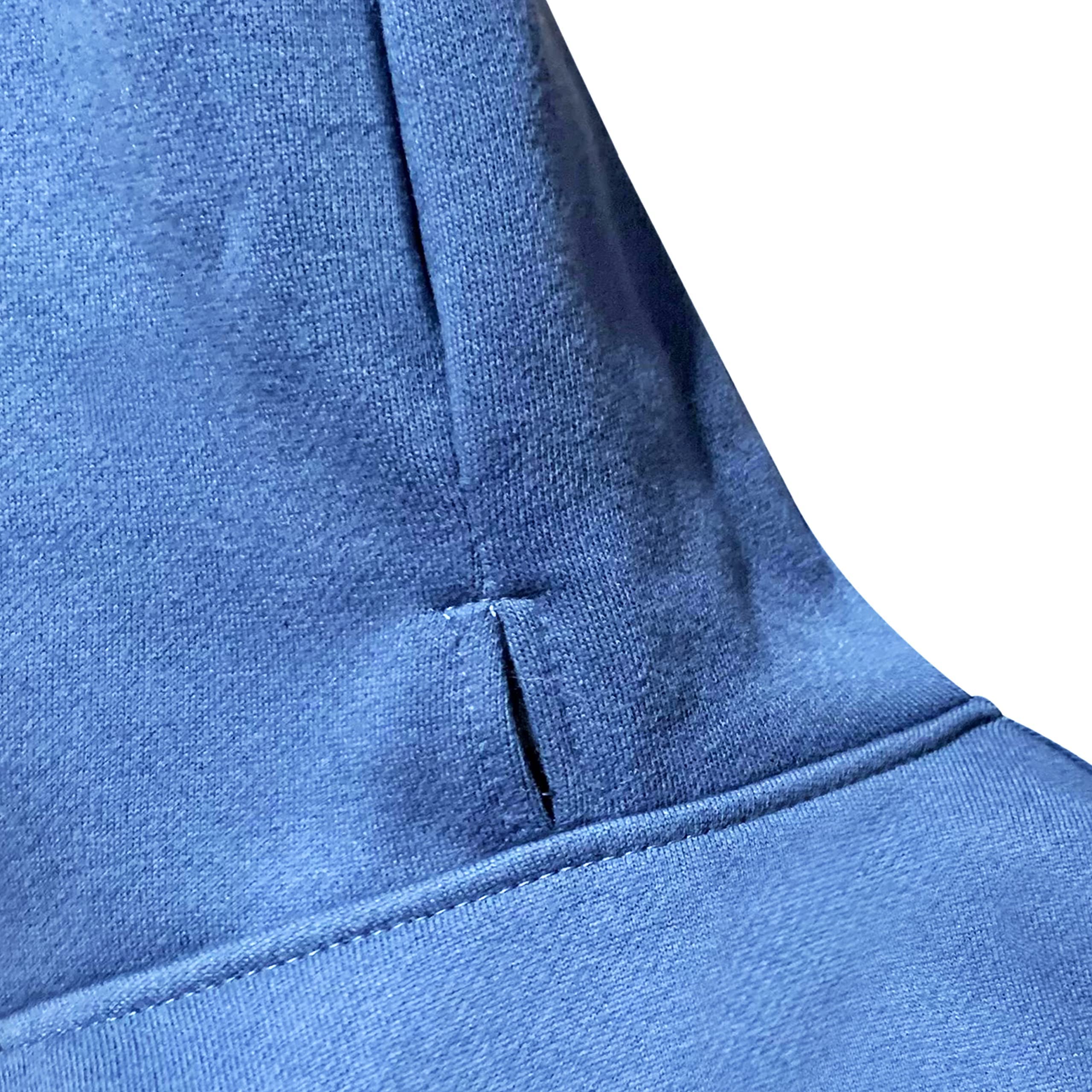 Arunners Extra Large Dog Clothes Hoodies Zip Up Sweaters For Big Dogs Labrador German Shepherd Blue 3Xl