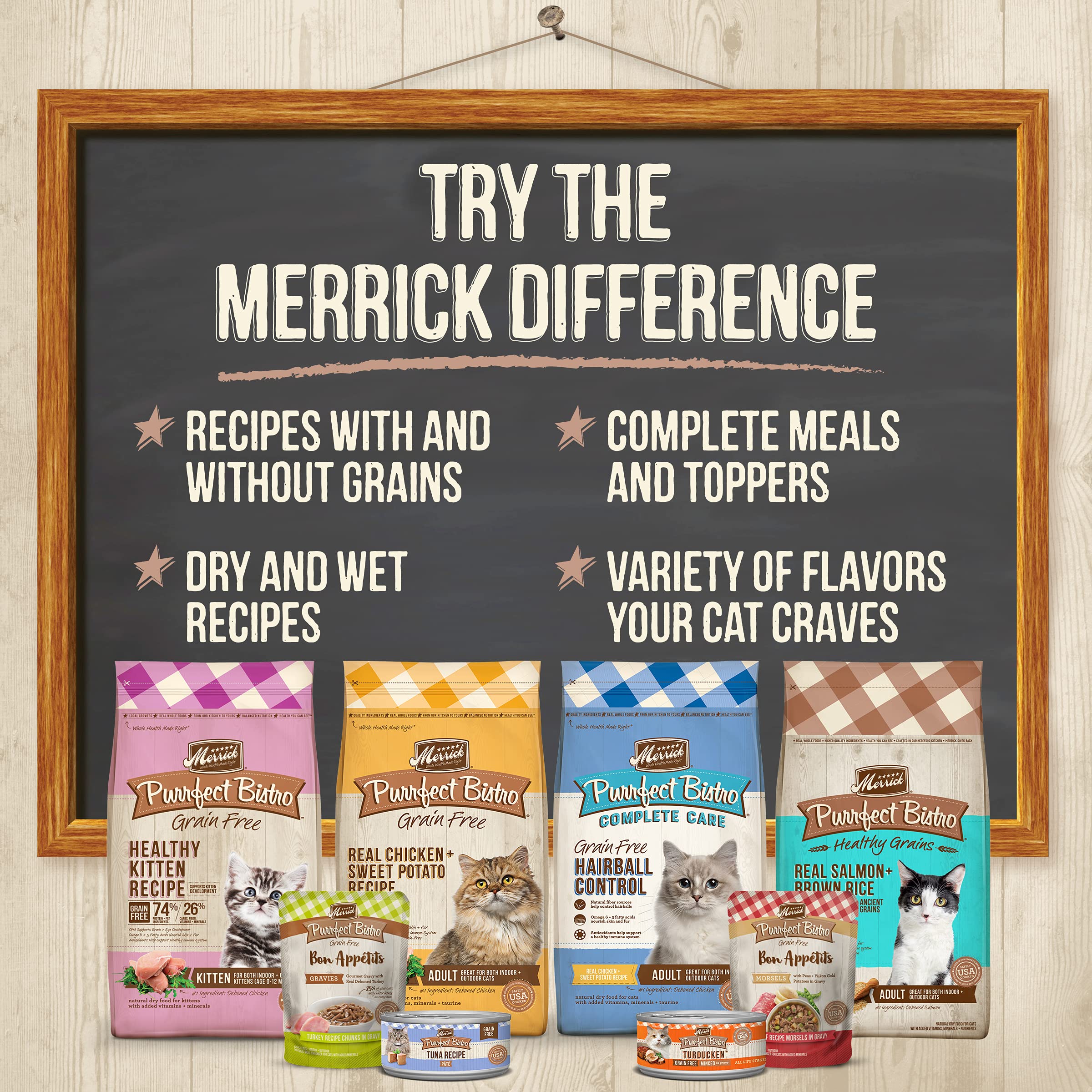 Merrick Purrfect Bistro - (24) 3 oz. Cans