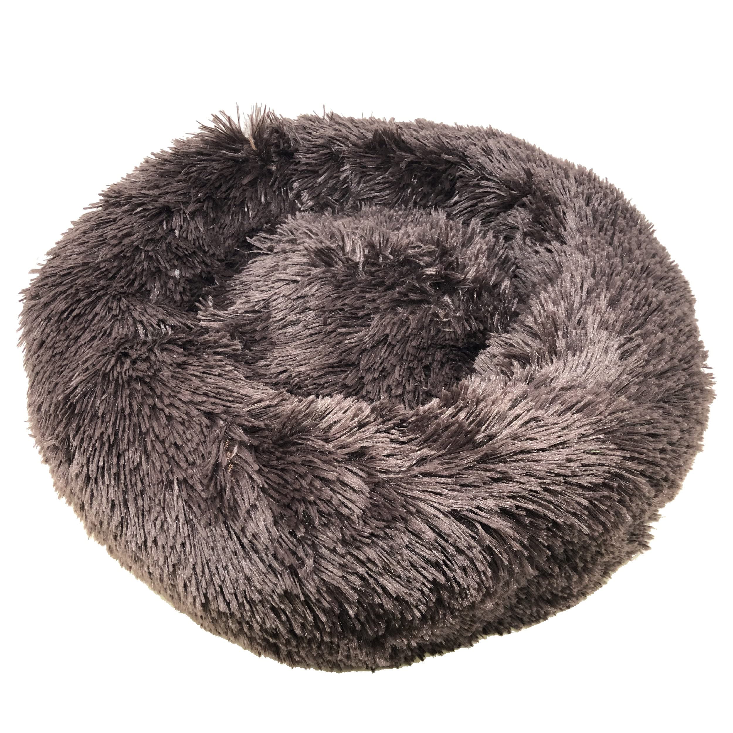 Pet Life A Nestler High-Grade Plush And Soft Rounded Dog Bed
