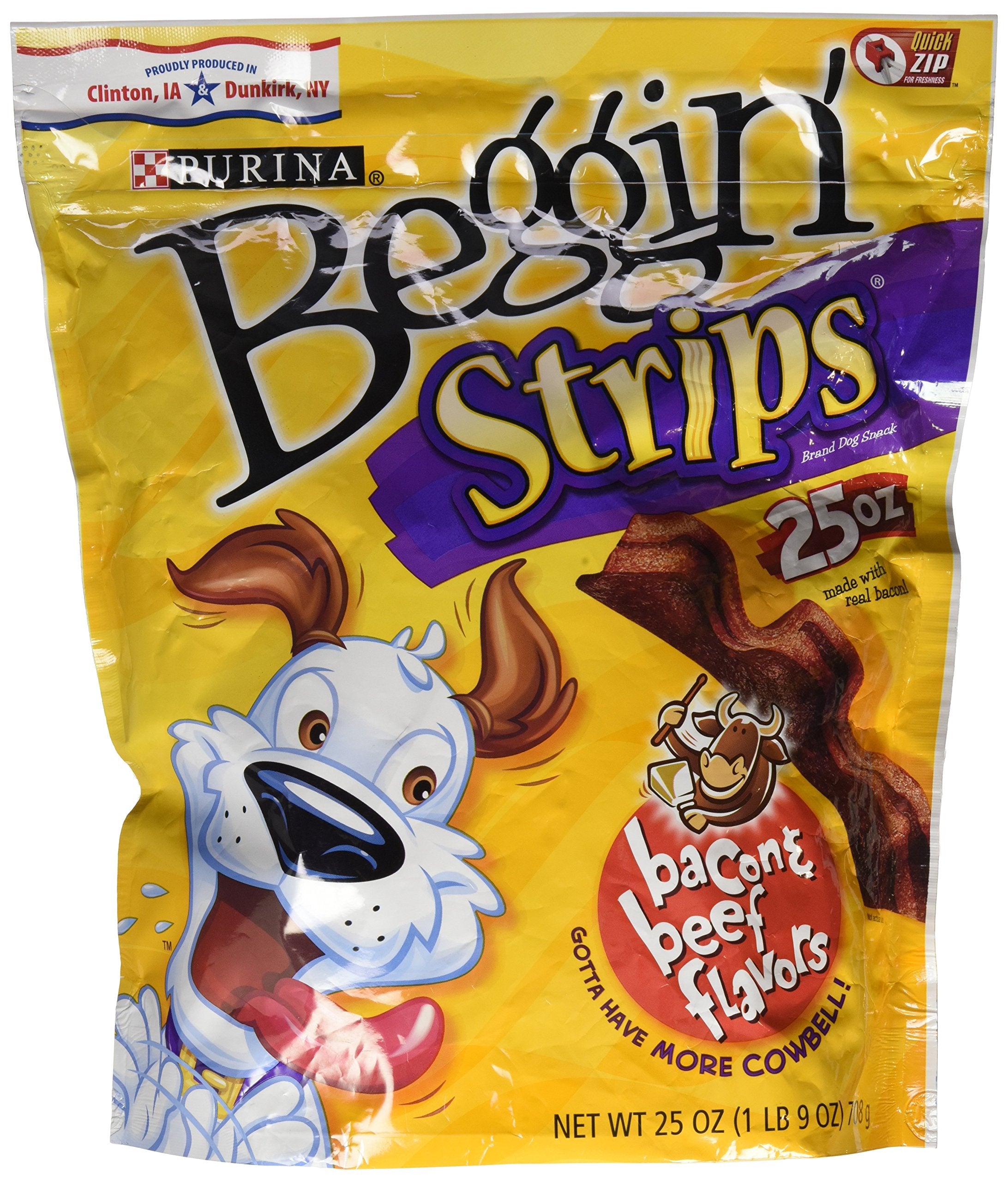 Beggin Strips Beef & Bacon - 25 Oz