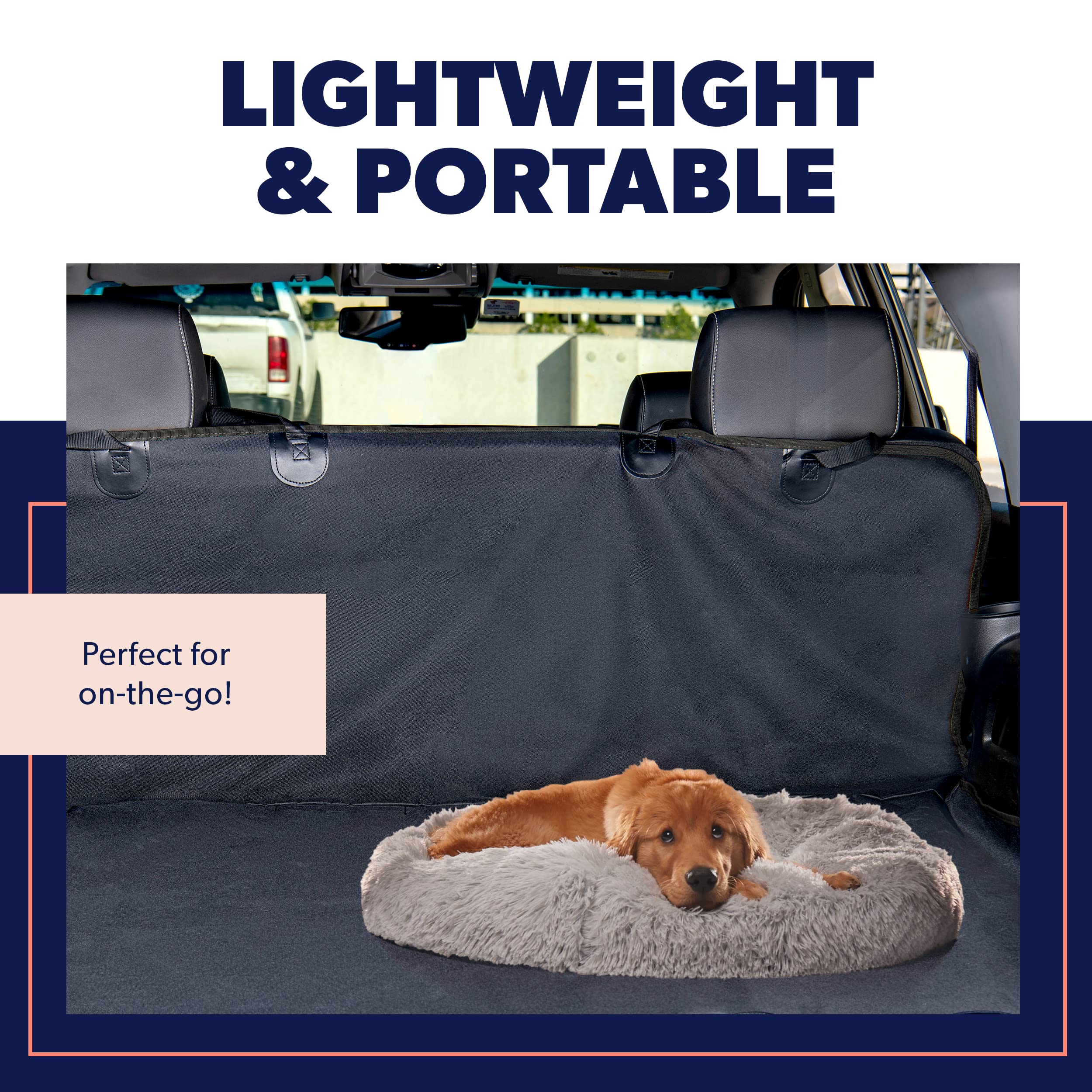 Active Pets Large Dog Bed - Calming Orthopedic Pet Bedding, Medium 30", Beige, Joint Support, Washable, Model GW-DU2G-N9KI